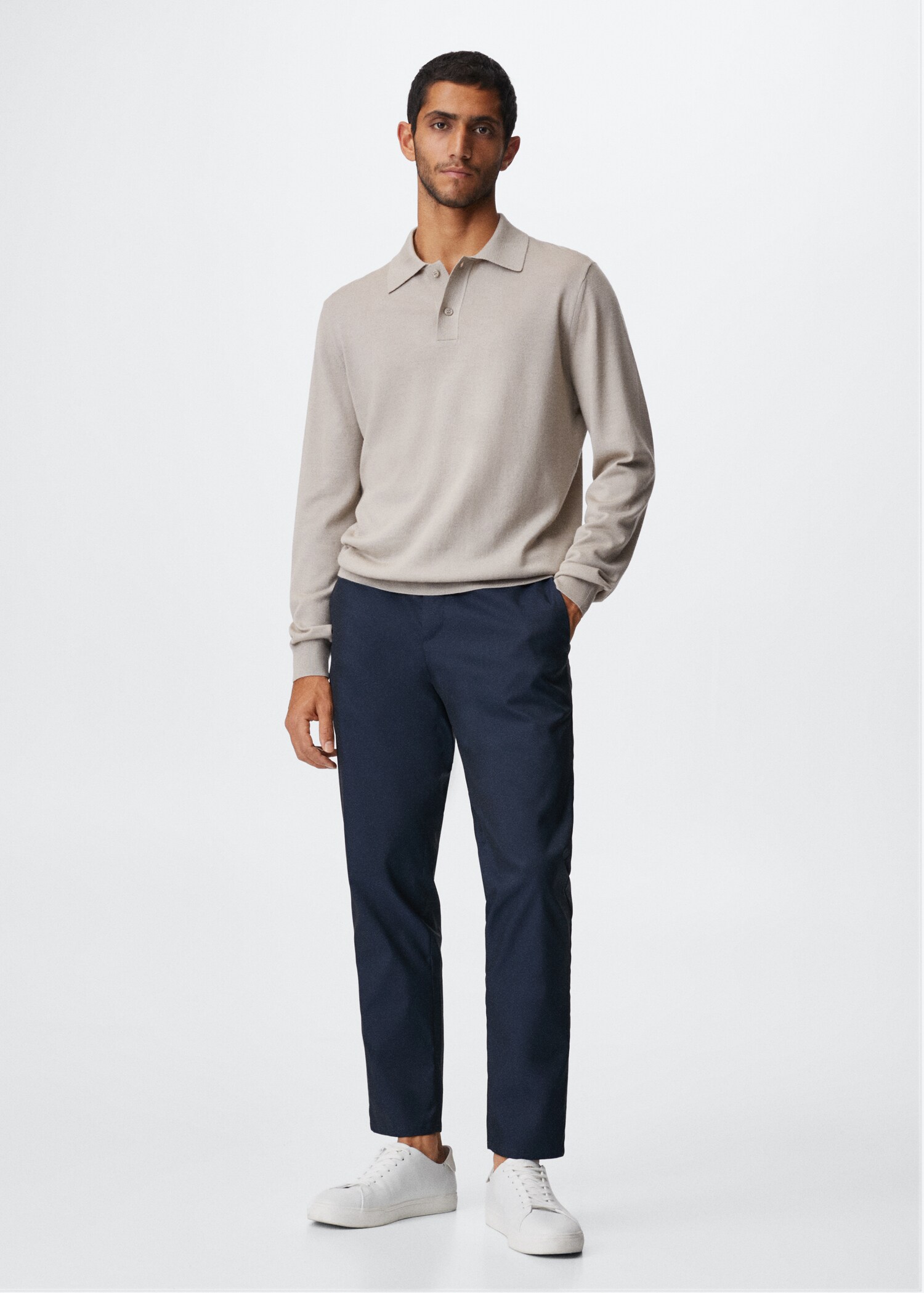 Cotton chinos - General plane