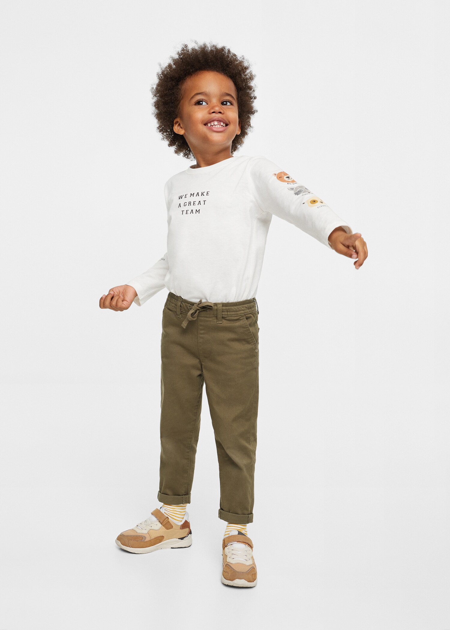 Elastic waist trousers - General plane