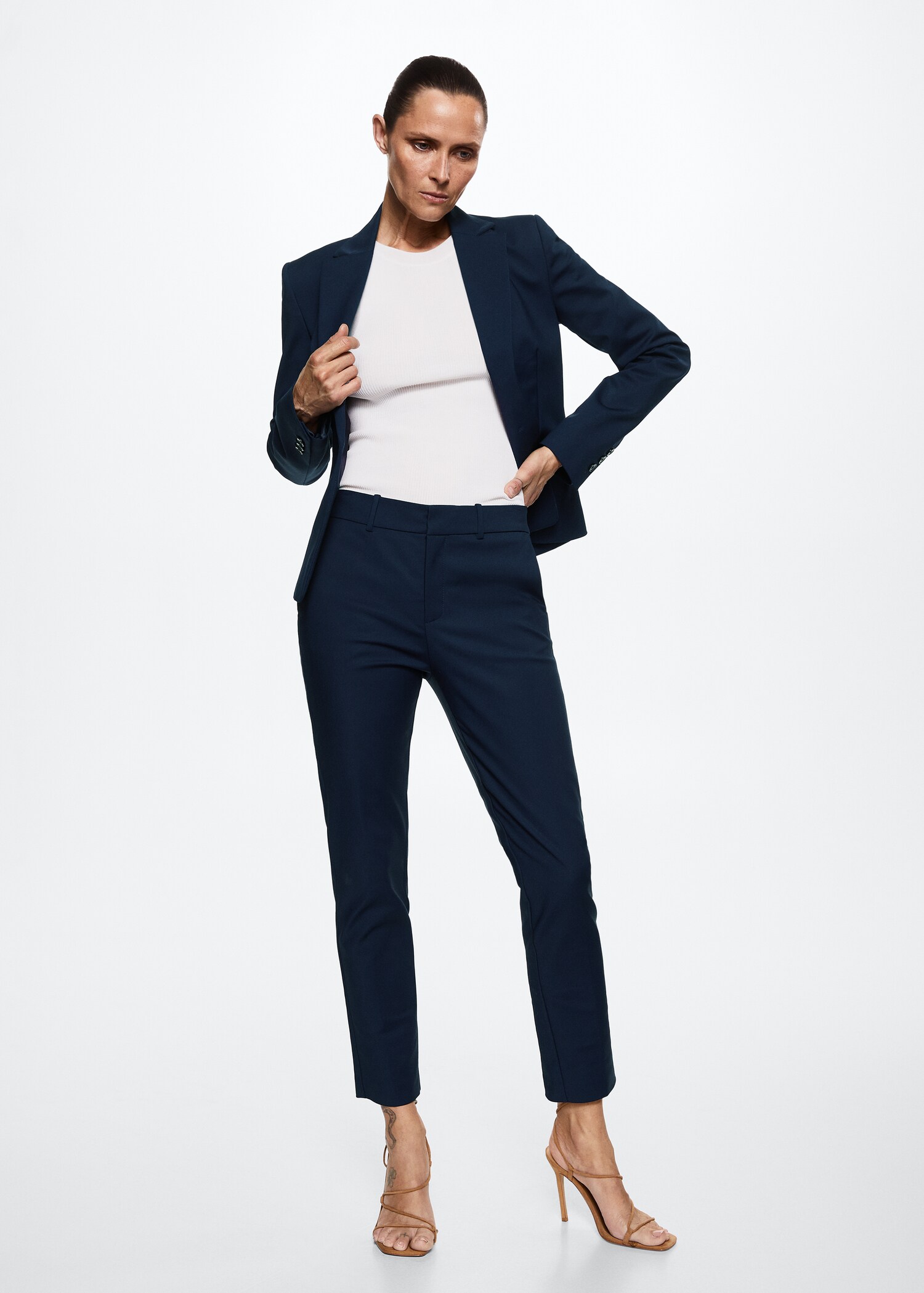 Pantalon de costume cigarette - Plan général