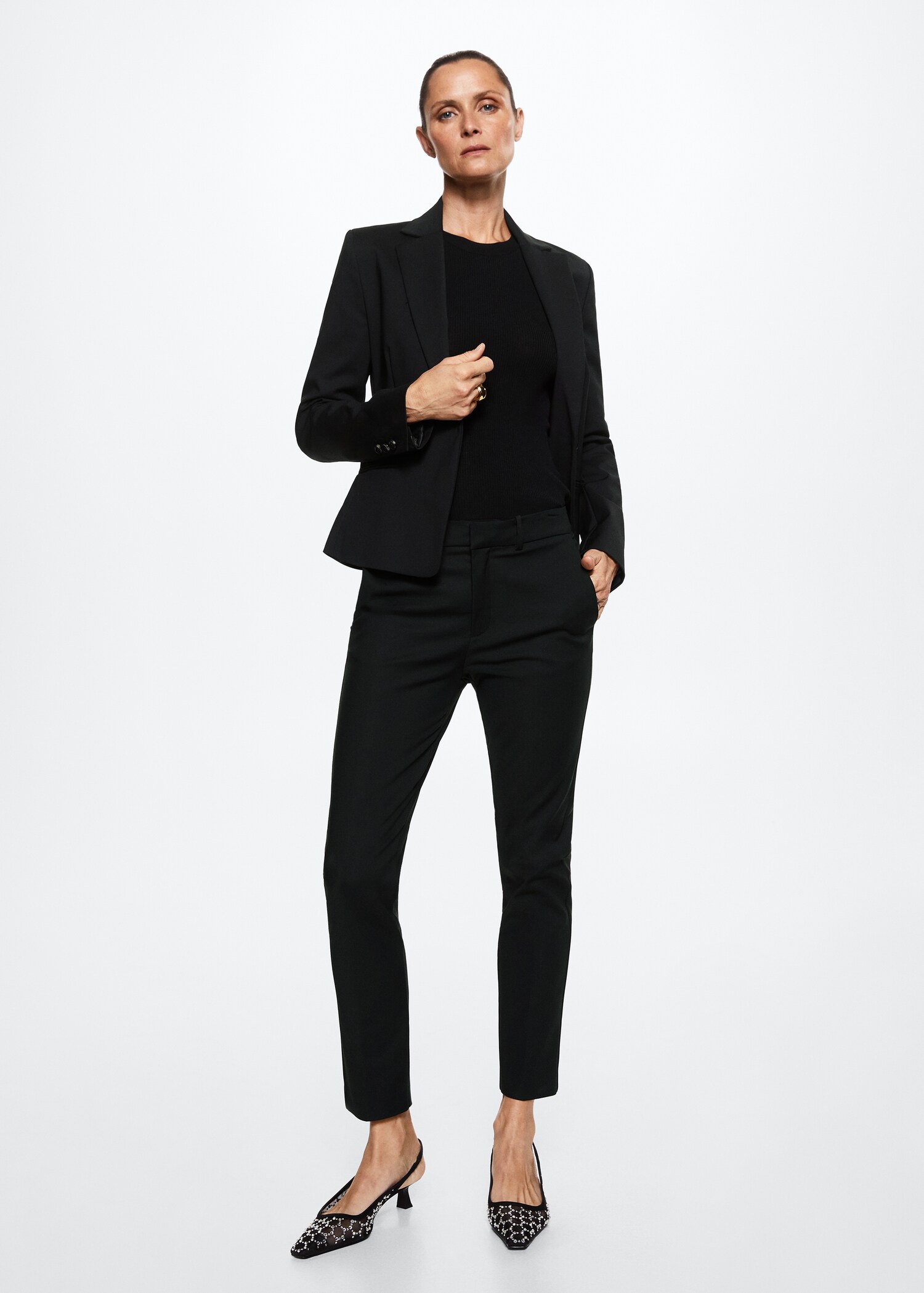 Pantalon de costume cigarette - Plan général