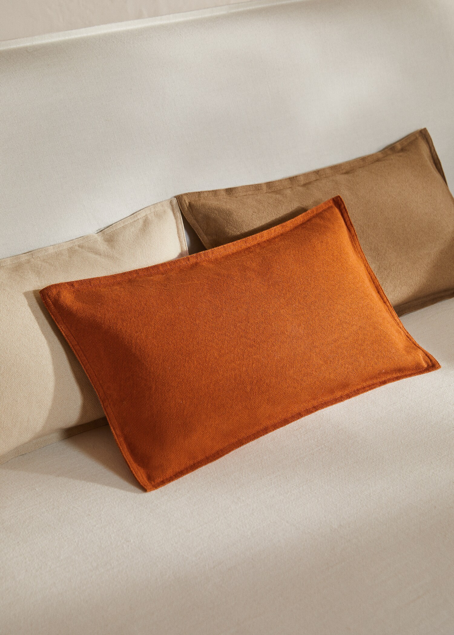 Kussenhoes 100% katoen 30x50 cm - Overzichtstekening