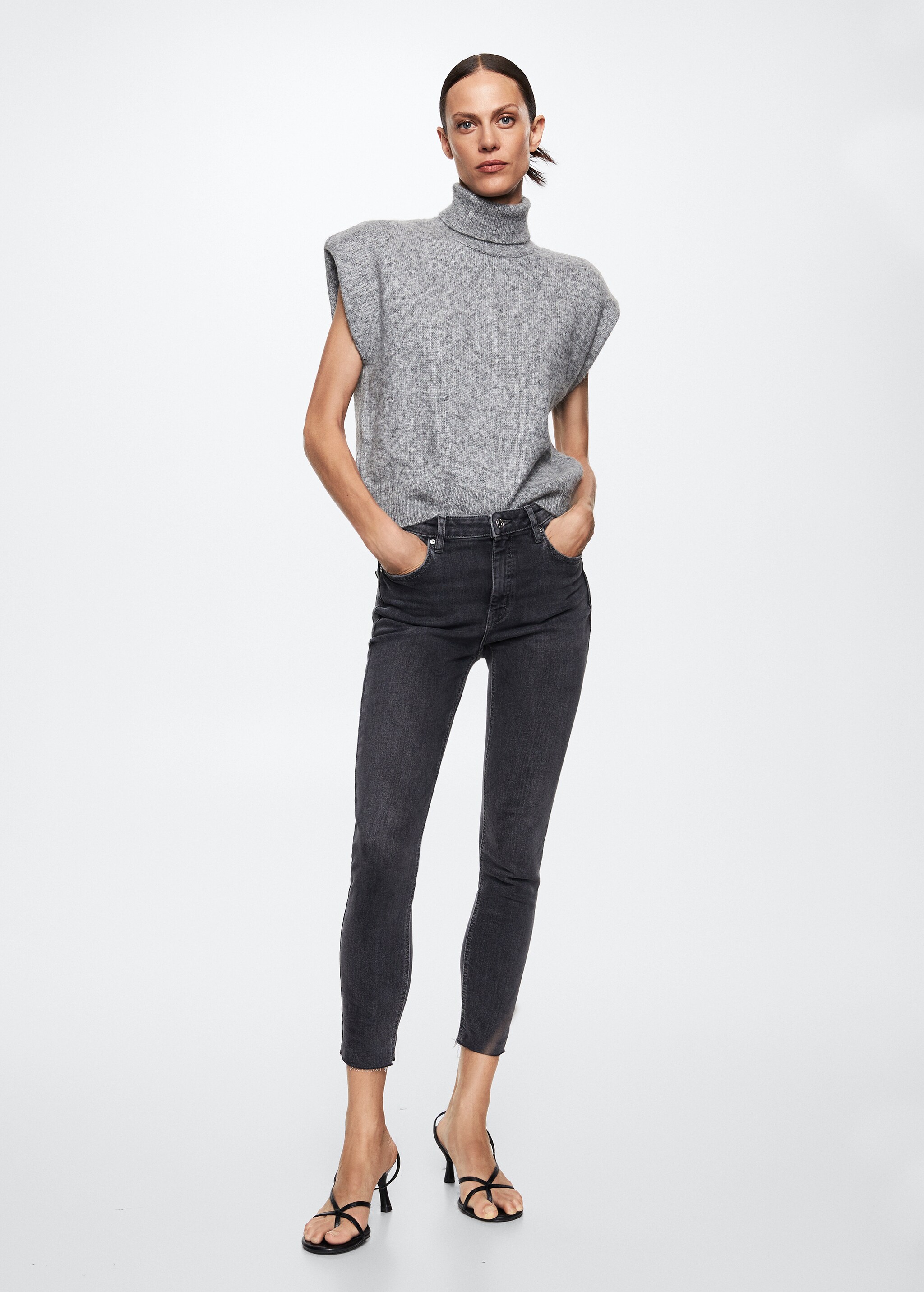 Skinny cropped jeans - General plane