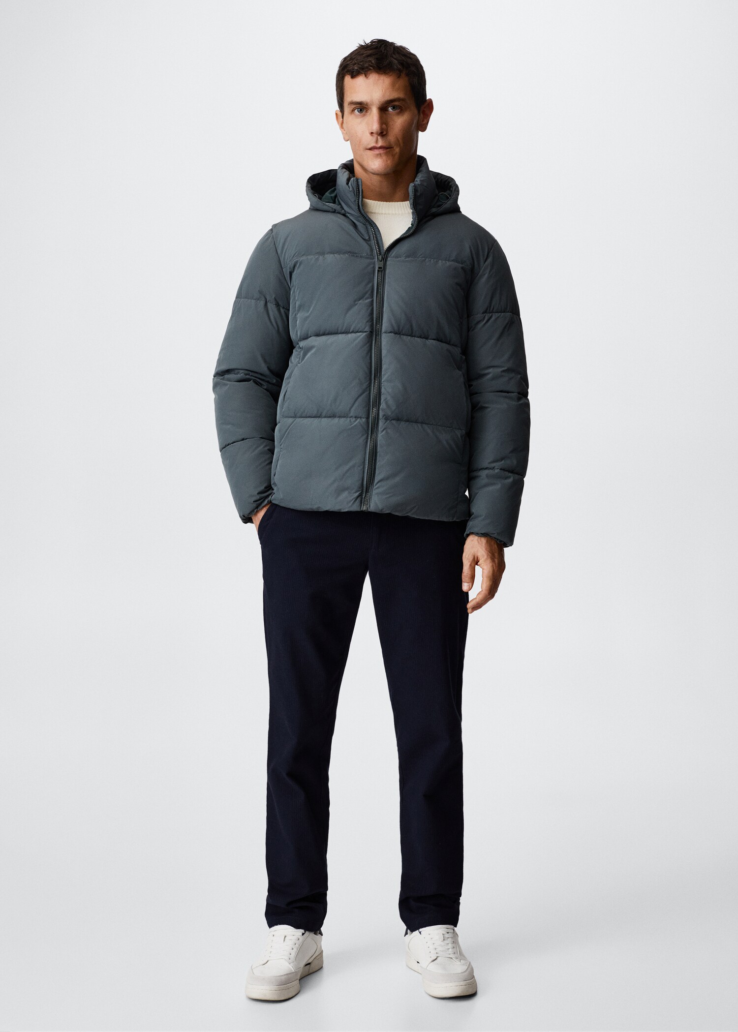 Kurzer thermoregulierender Anorak - Allgemeine Ansicht