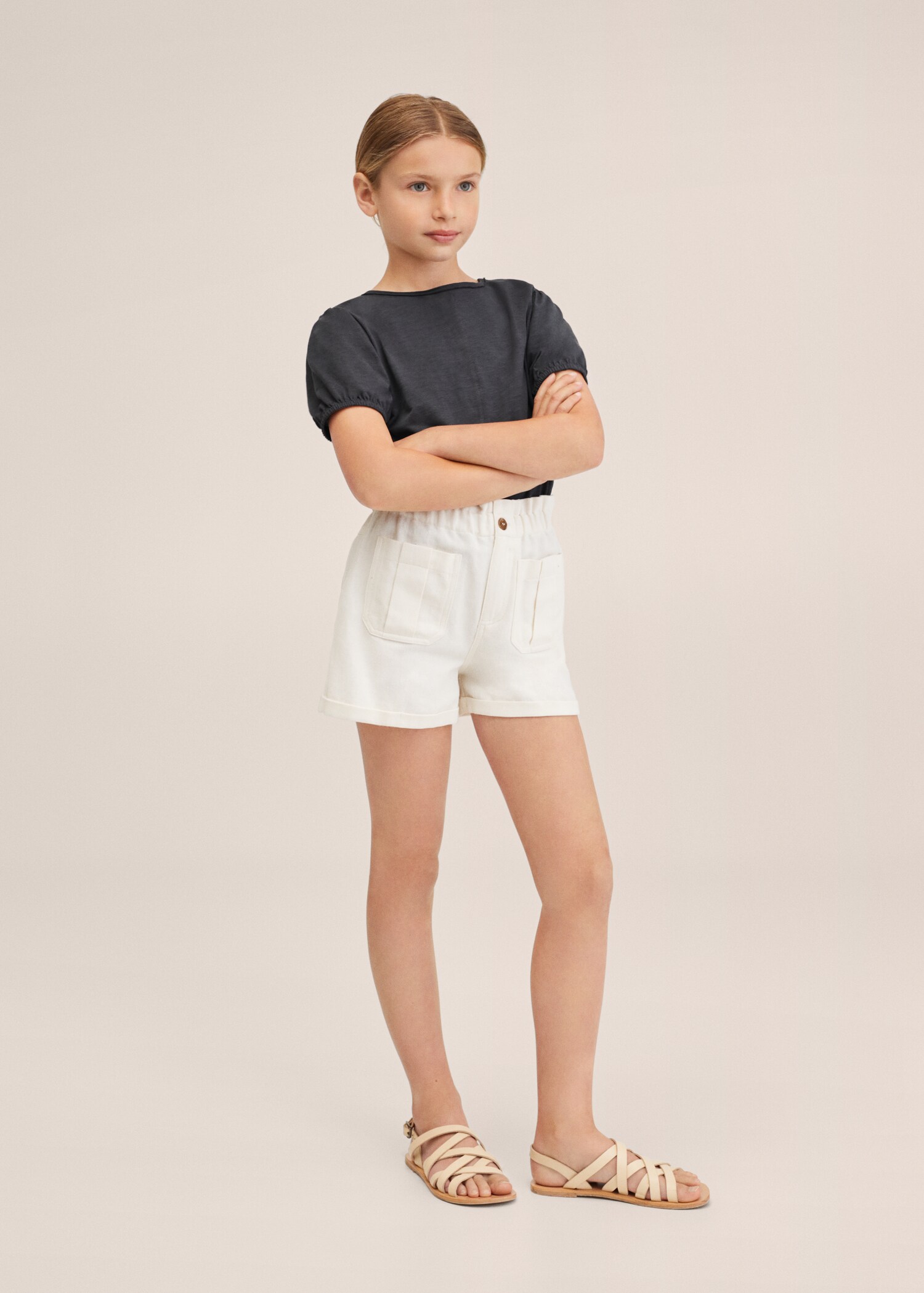 Stretchy sleeve t-shirt - General plane