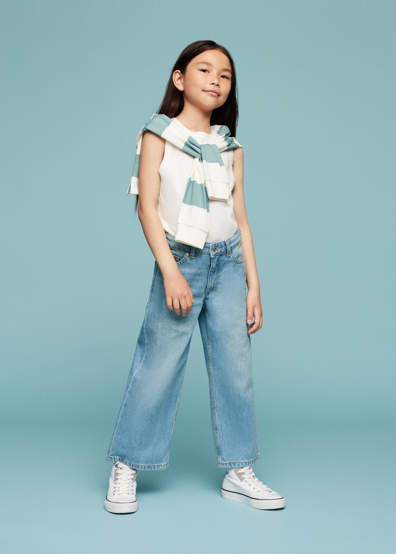 Culotte jeans - General plane