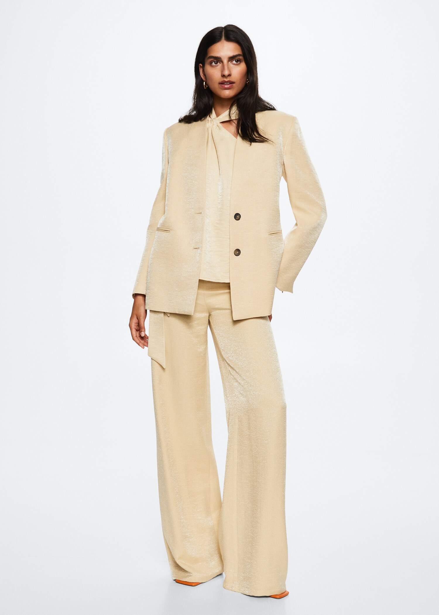 Slim-fit suit jacket - General plane