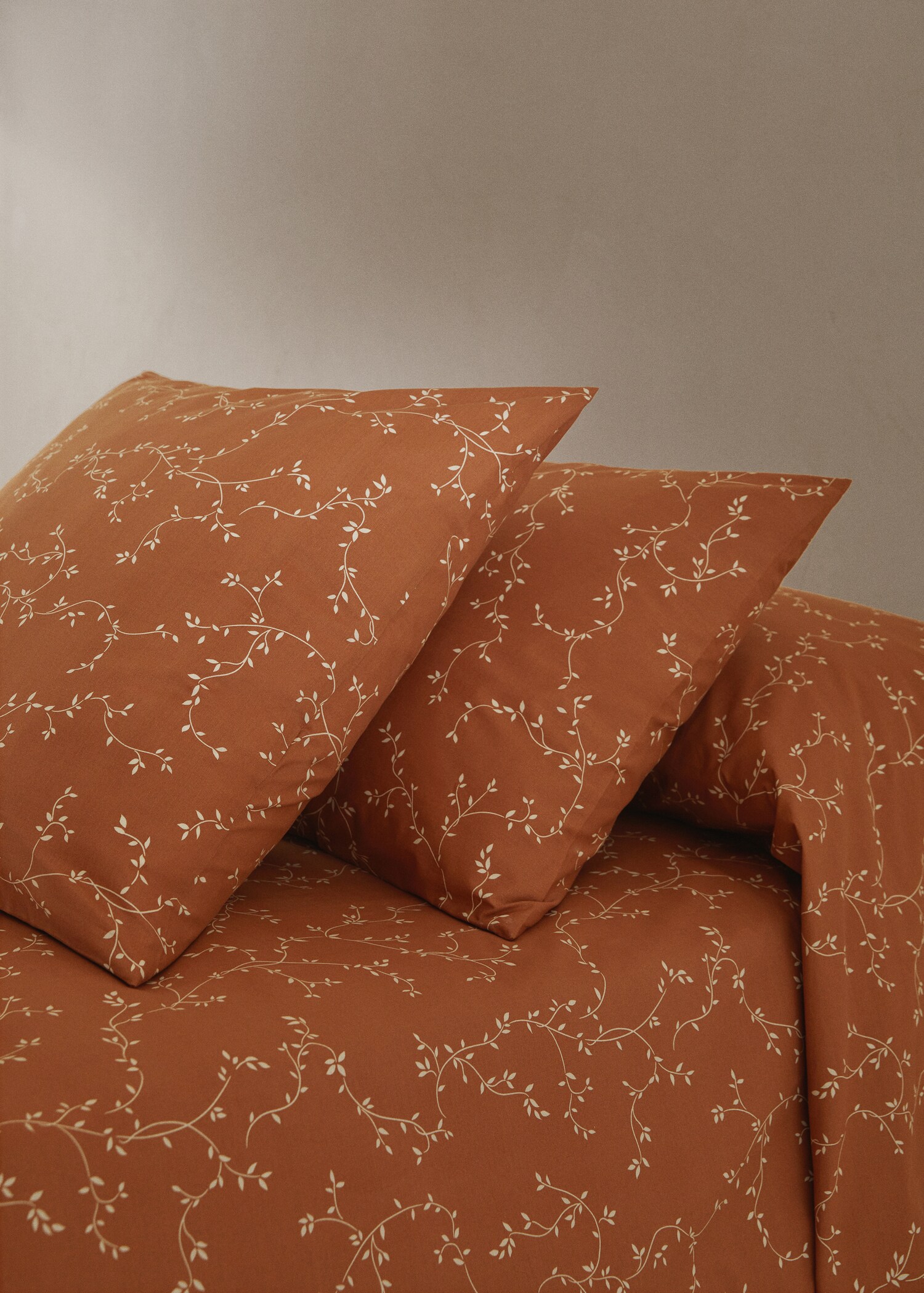 Floral print cushion cover 50x75cm - General plane
