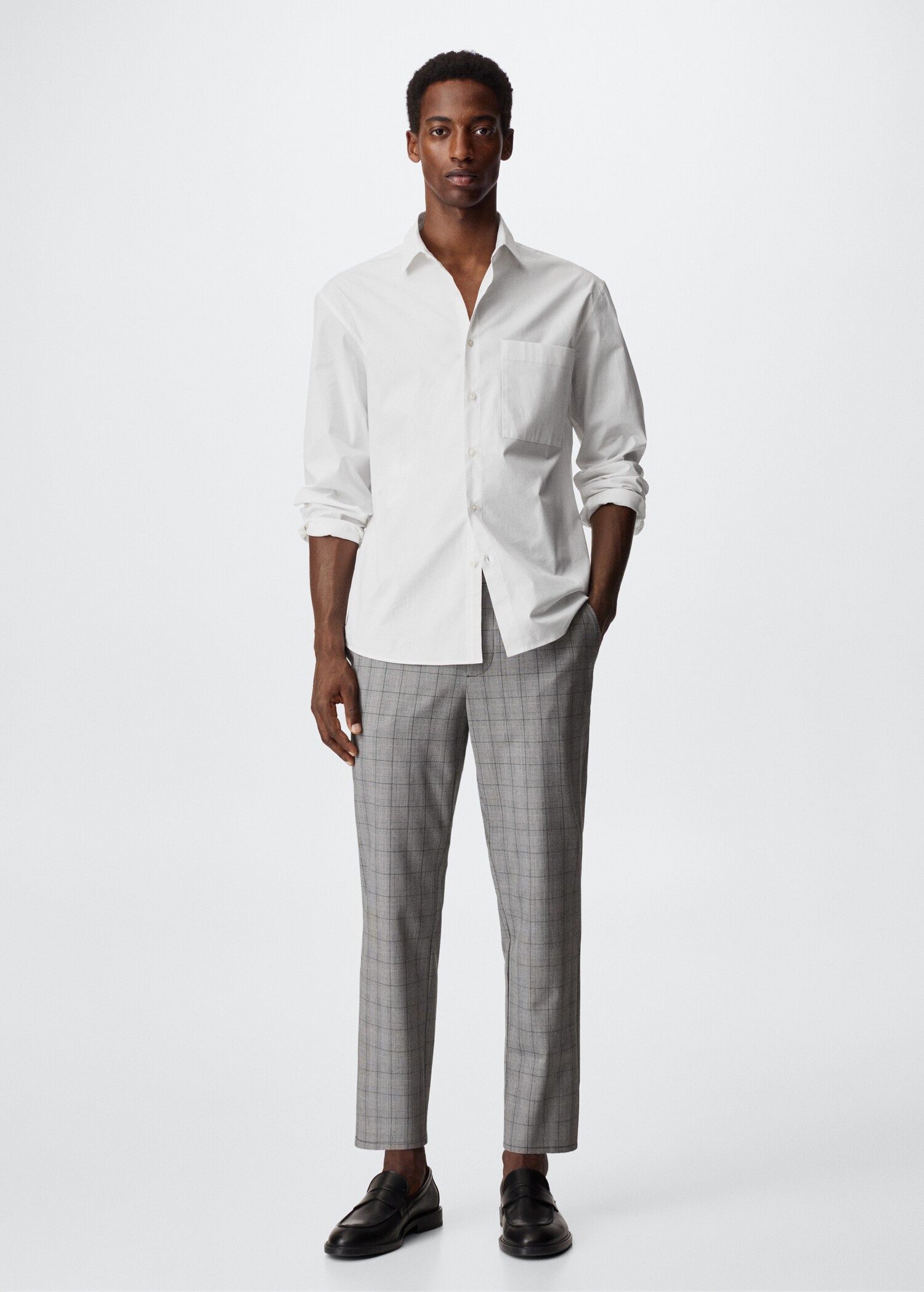 Relaxed-fit cotton shirt - General plane