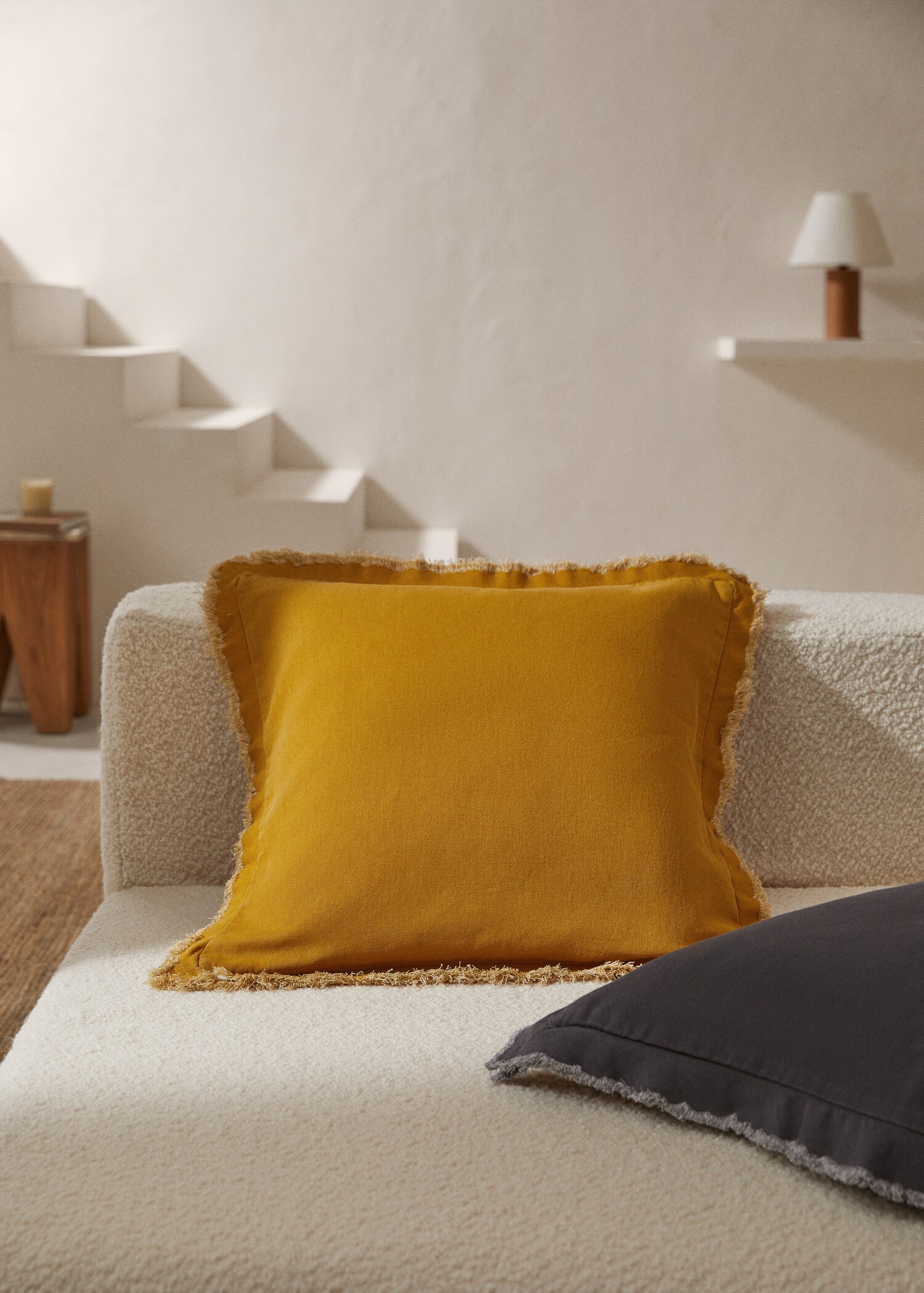 Housse de coussin 100% coton 50x50cm - Plan général