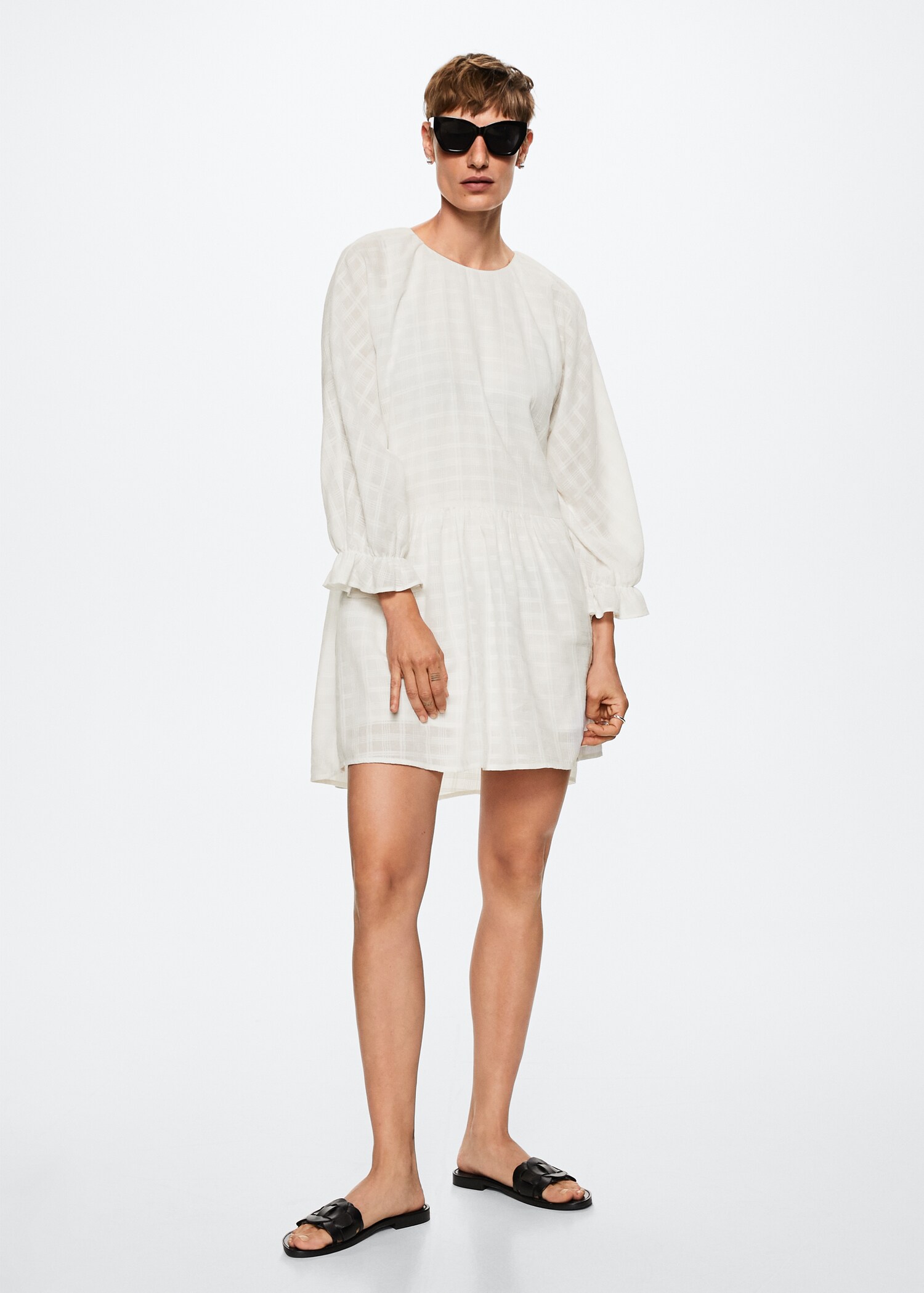 Robe coton volants - Plan général