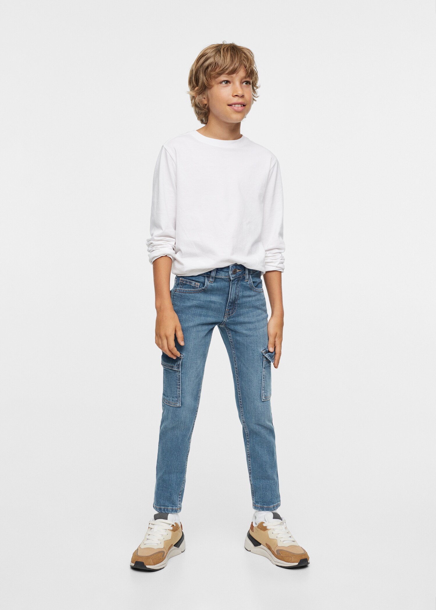 Cargo-Jeans mit Taschen - Allgemeine Ansicht