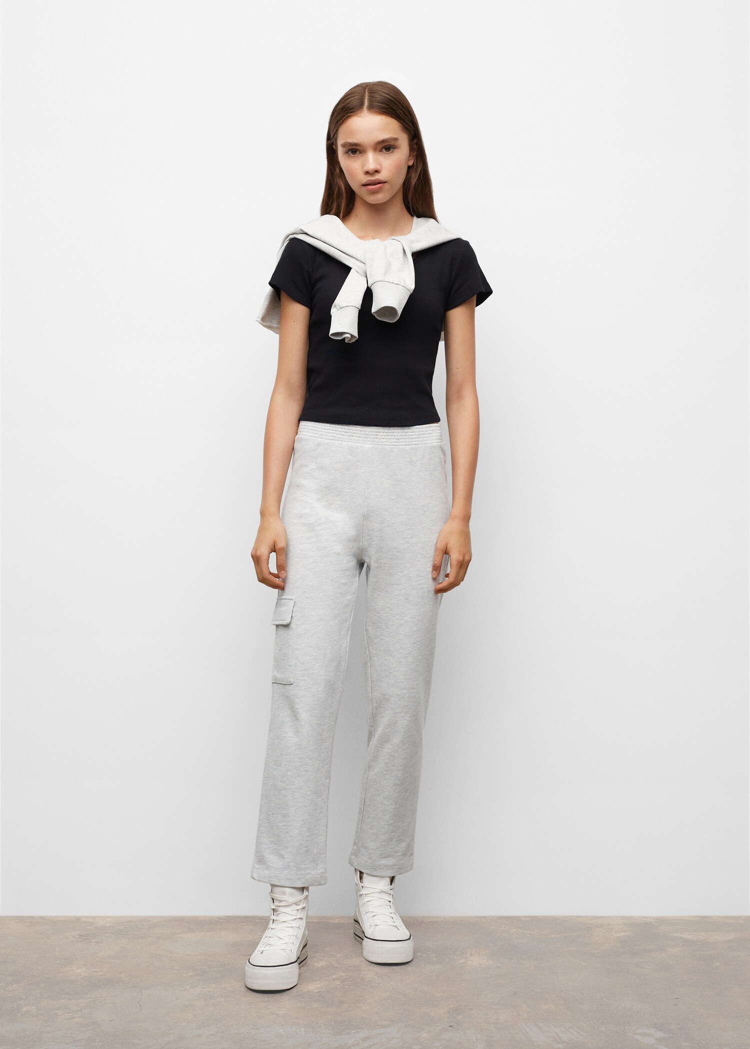 Pantalons cargo cotó - Pla general
