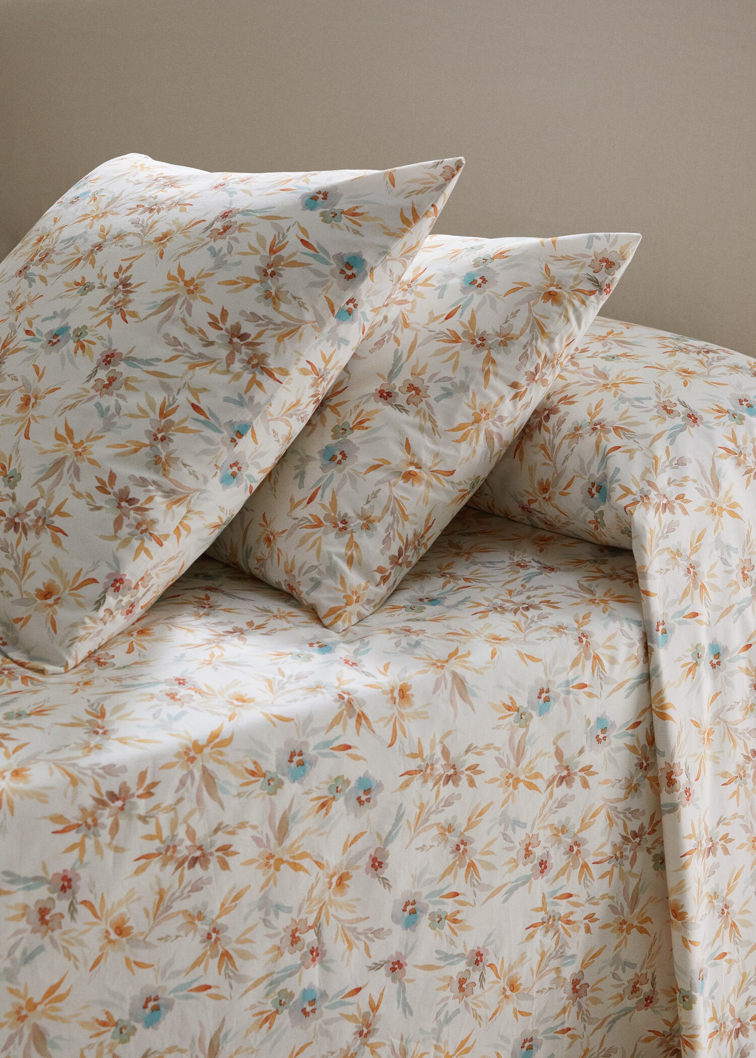Funda cojín estampado floral 50x75cm (Pack de 2) - Plano general