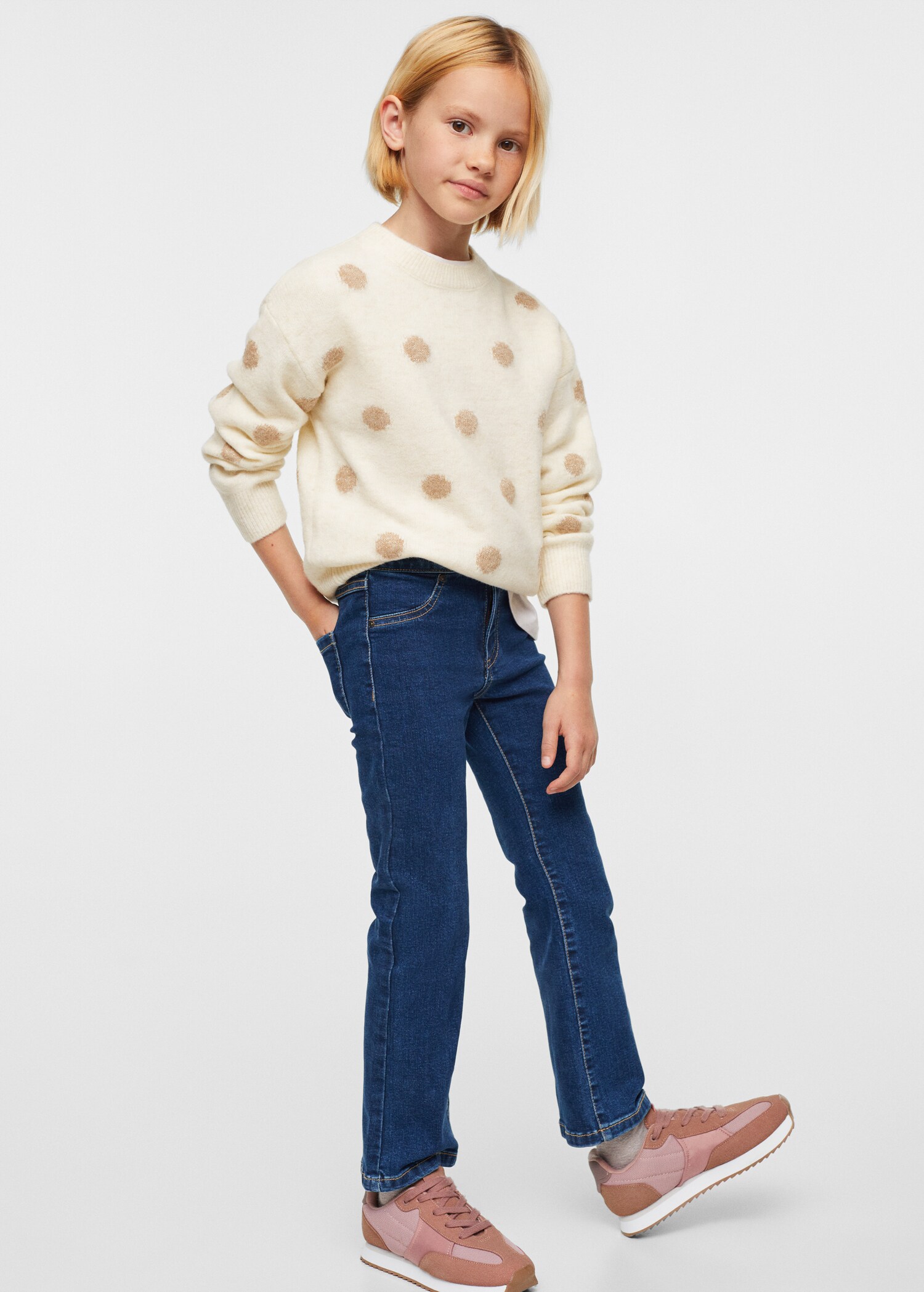 Pullover maglia pois - Piano generale