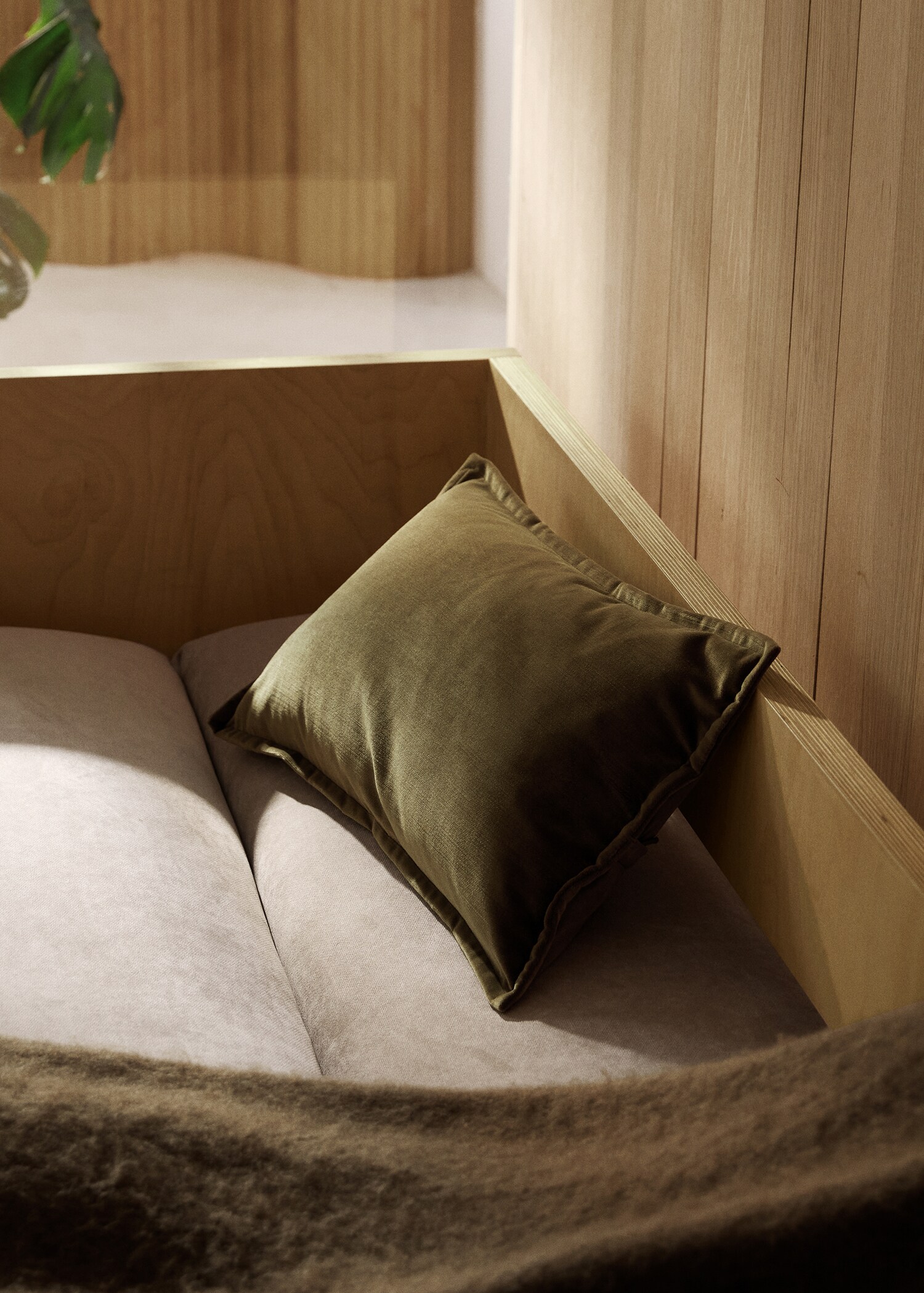 Velvet cushion cover 30x50cm - General plane