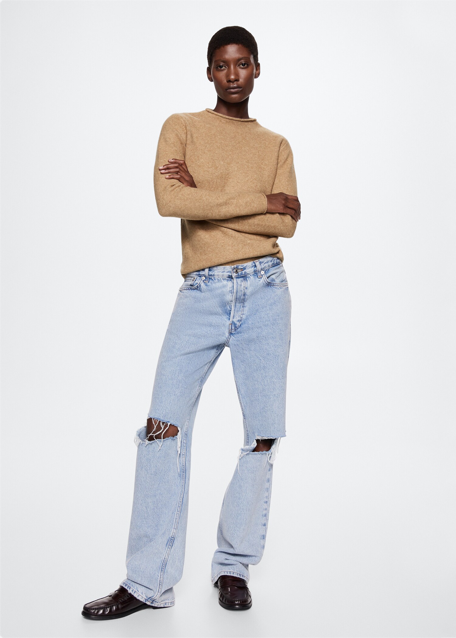 Perkins-neck sweater - General plane