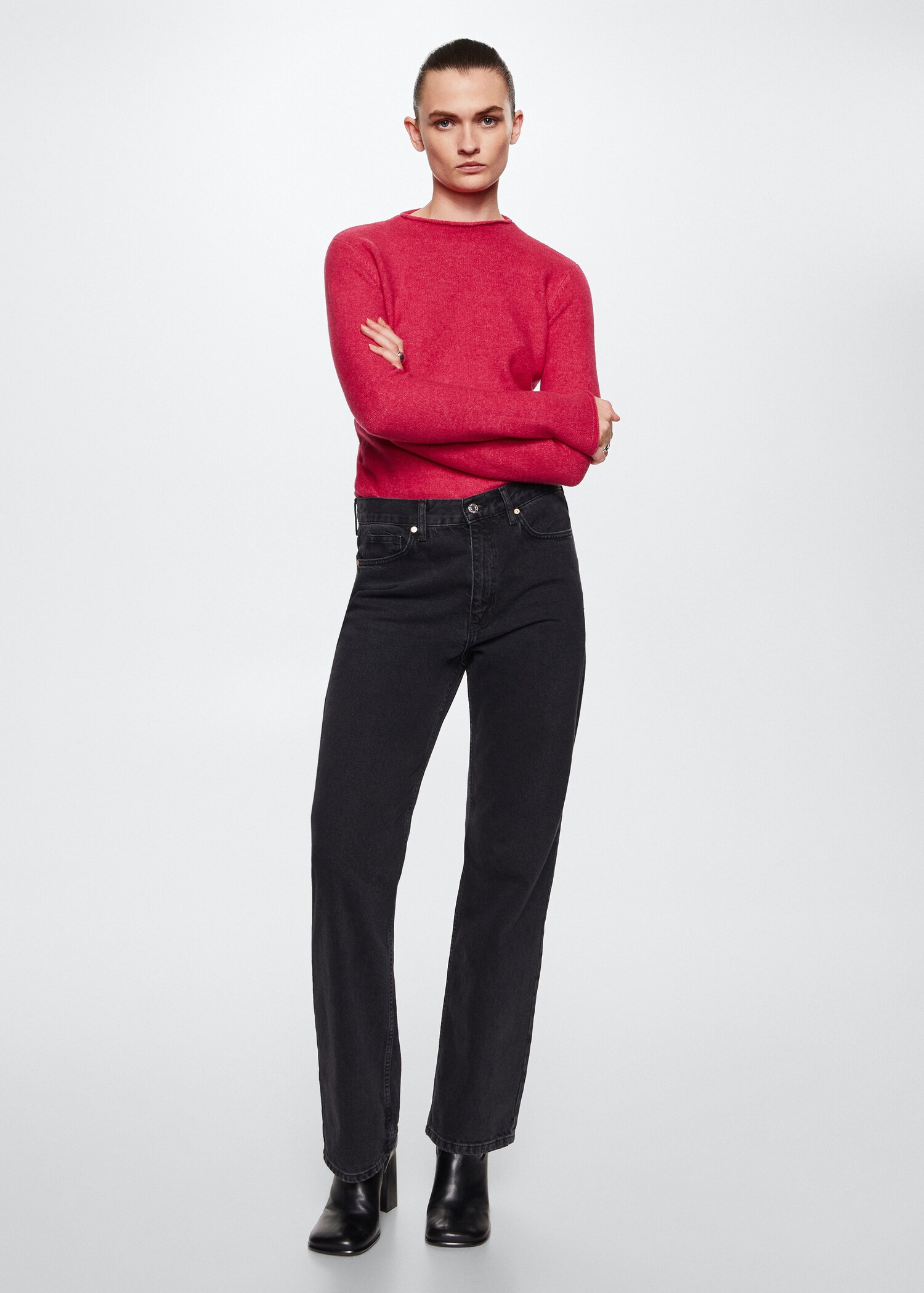 Perkins-neck sweater - General plane