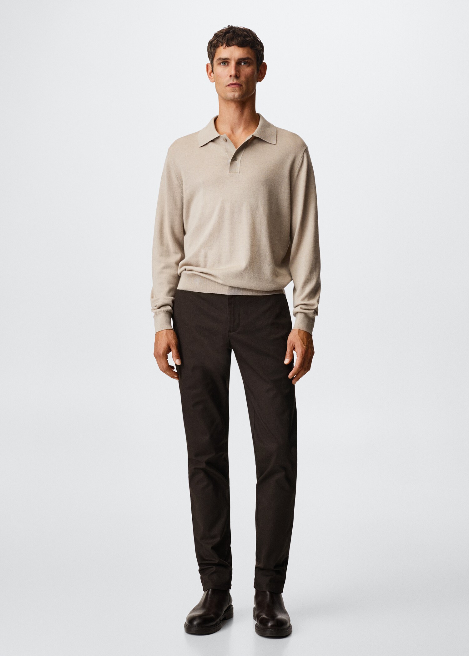 Skinny chino trousers - General plane