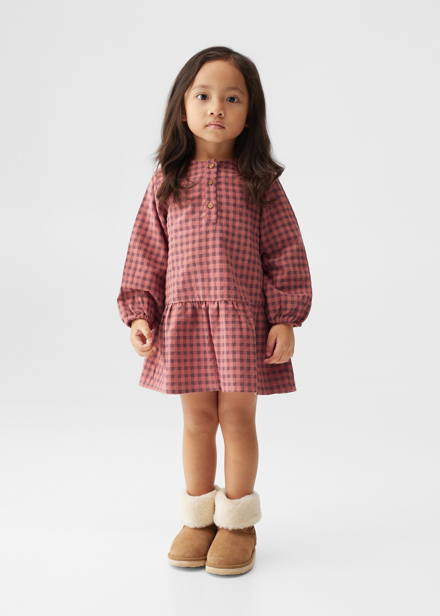 Kleid mit Vichy-Karo - Allgemeine Ansicht