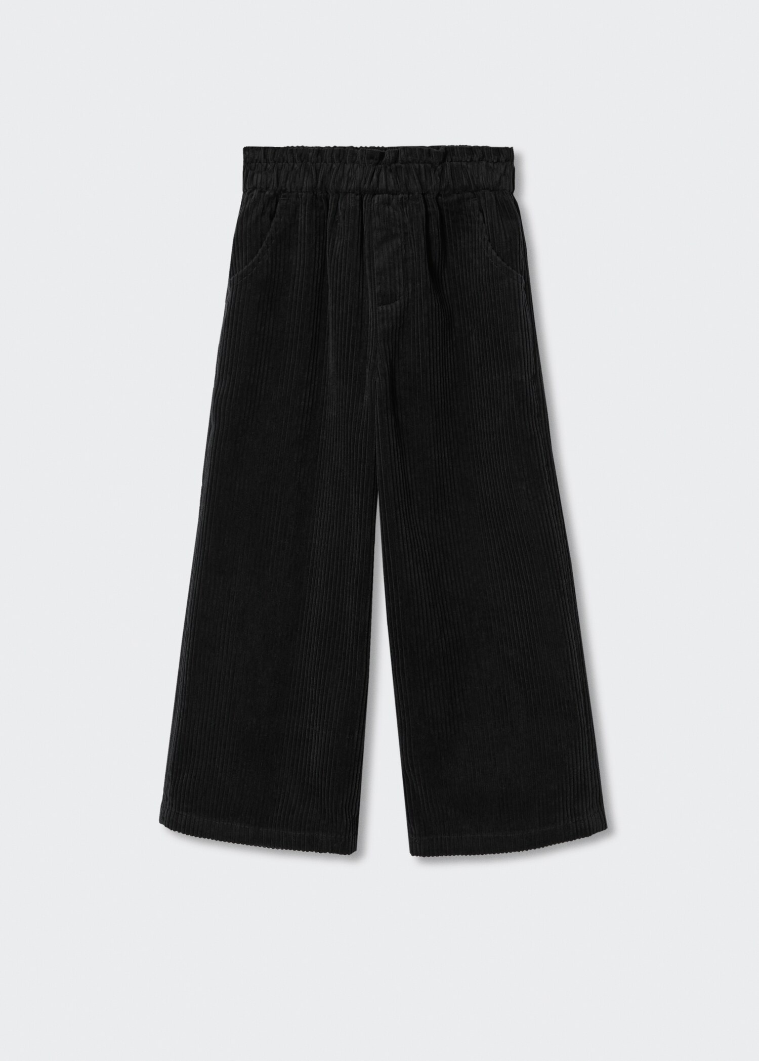 Corduroy culotte trousers - General plane