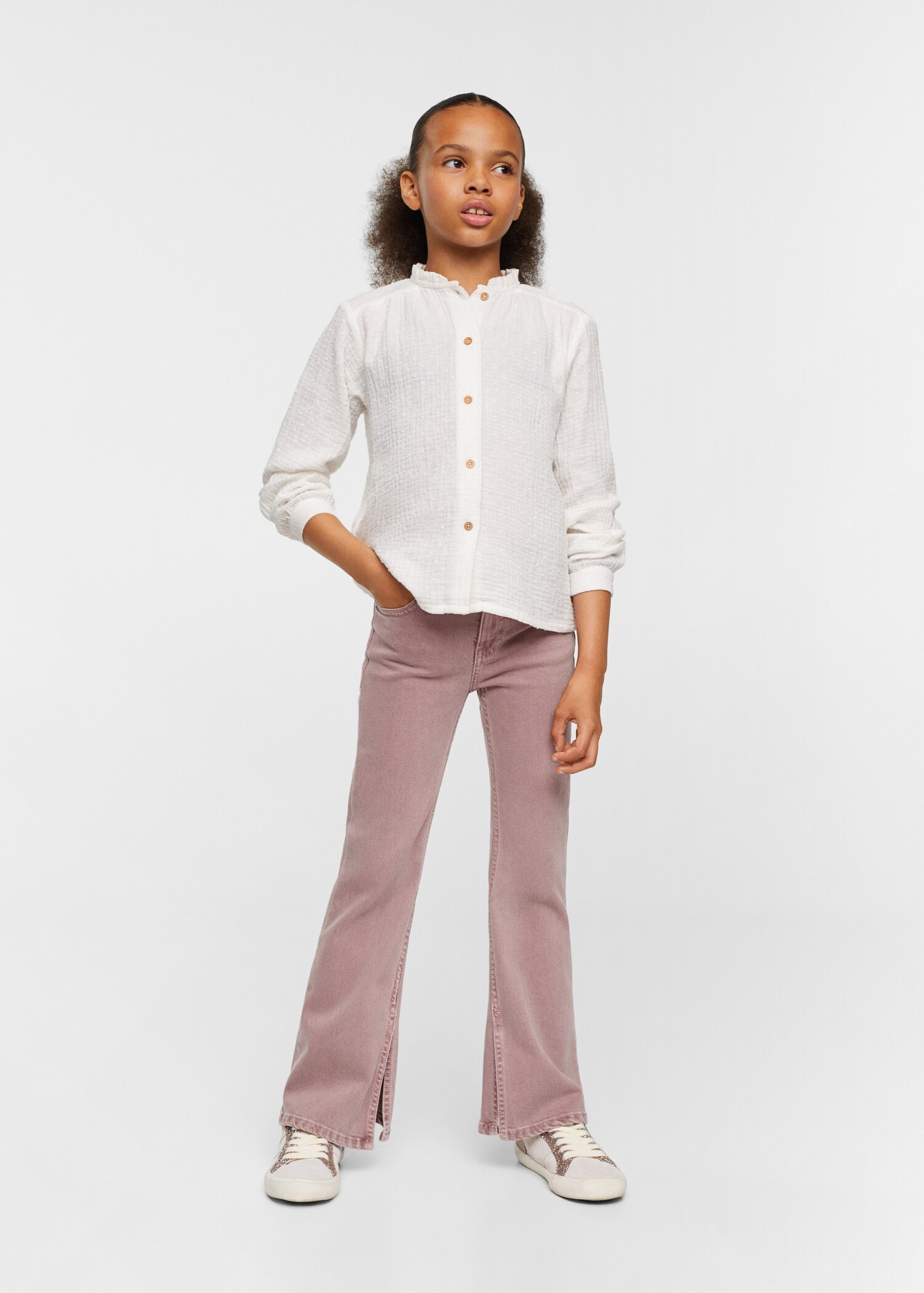 Plumeti cotton blouse - General plane