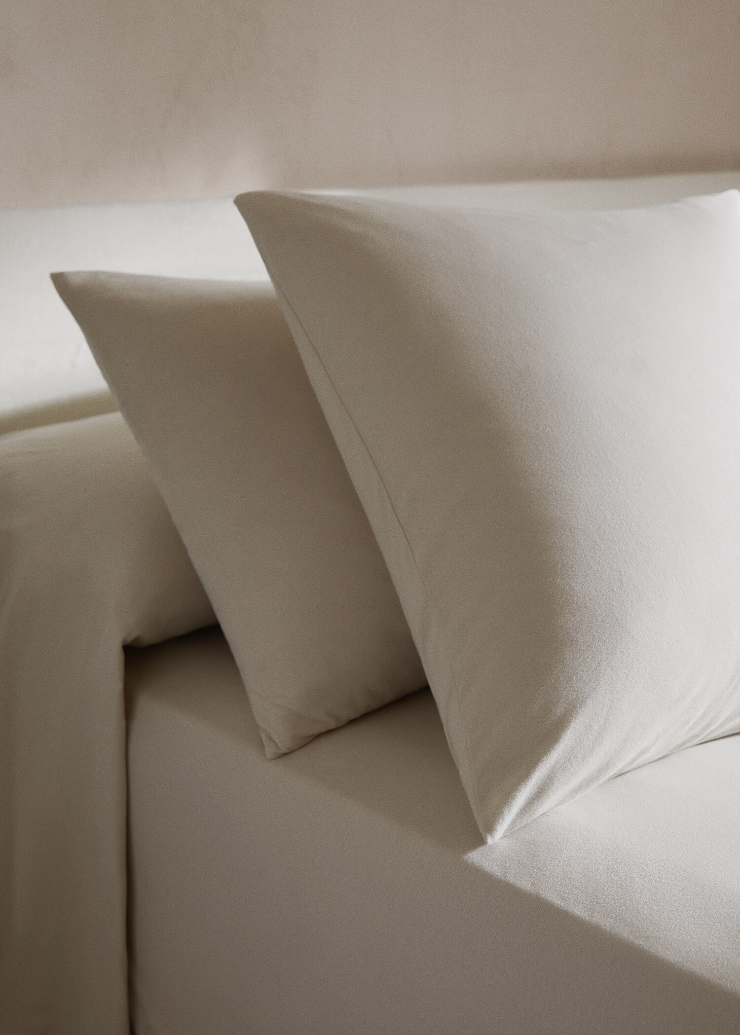 Cotton knit pillow cover 50x75cm (Pack of two) - General plane