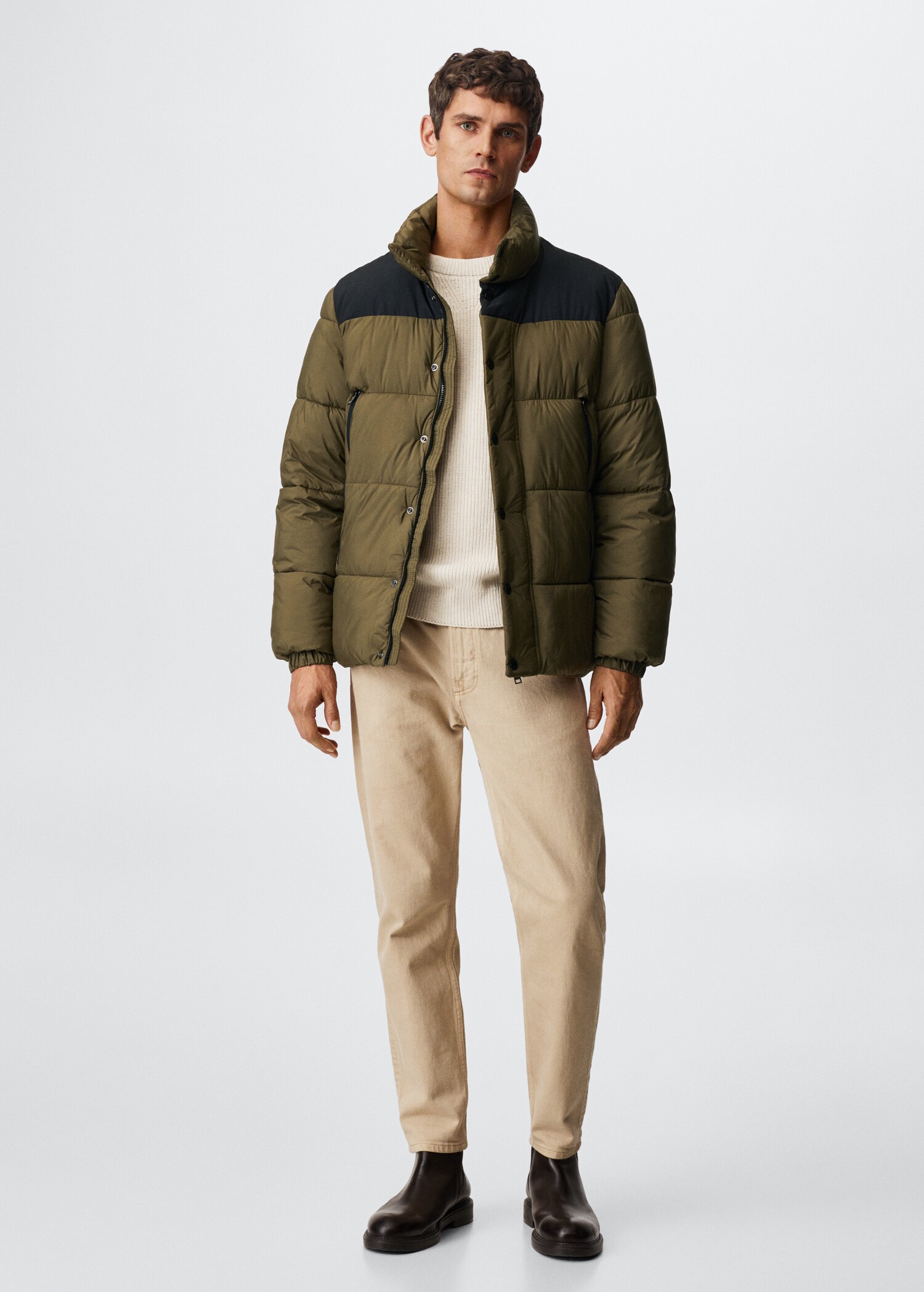 Short thermoregulating anorak - General plane