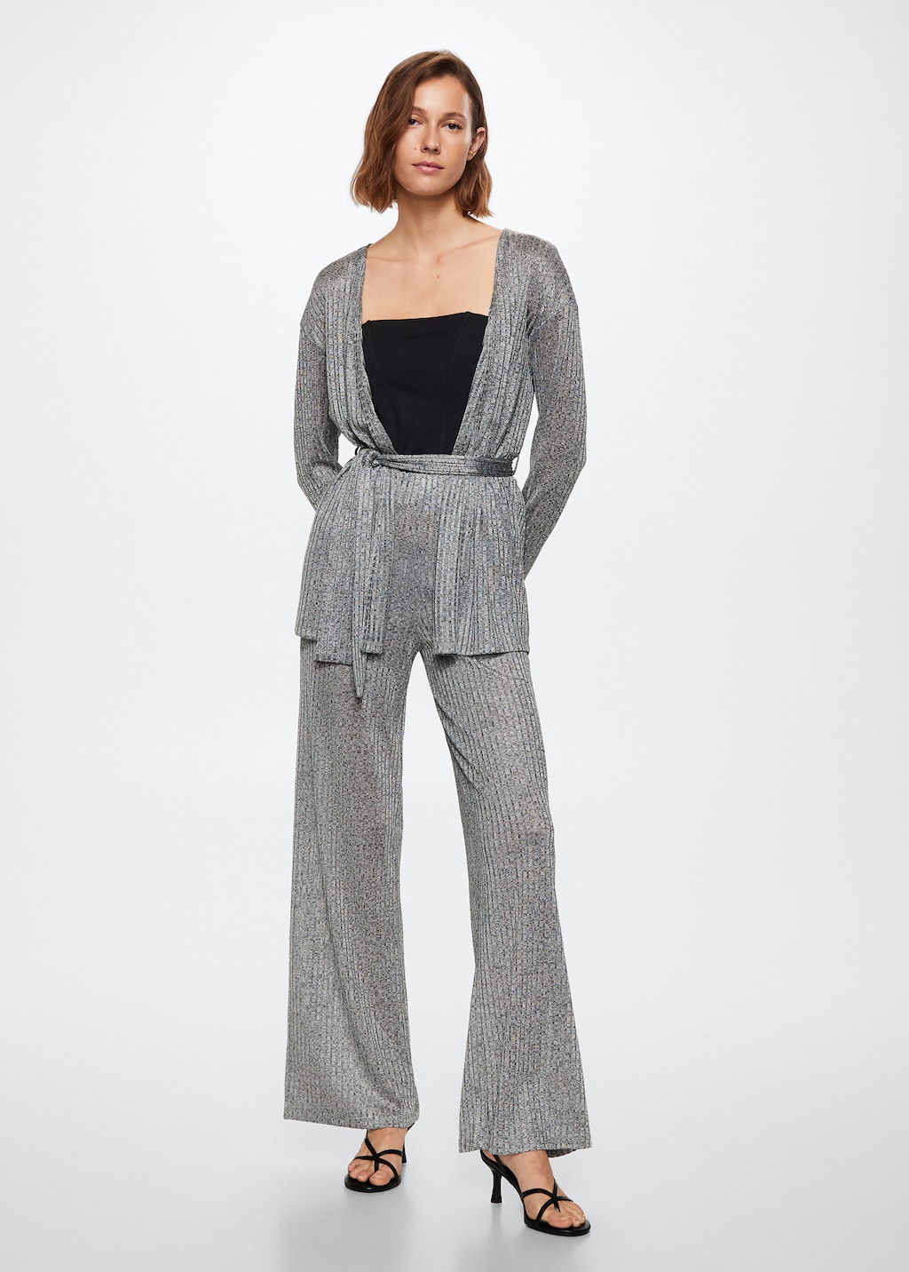 Pantalon palazzo cotele