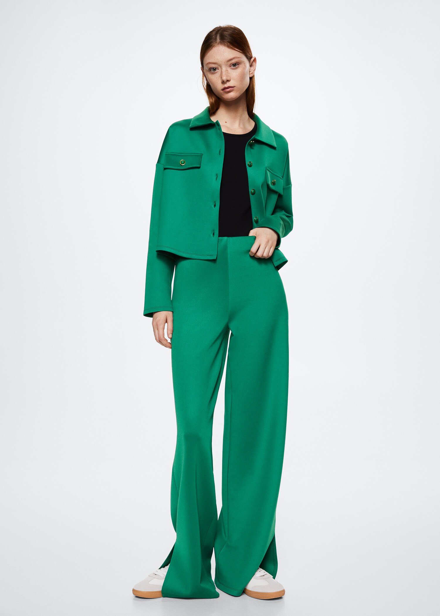Pocketed jacket - General plane