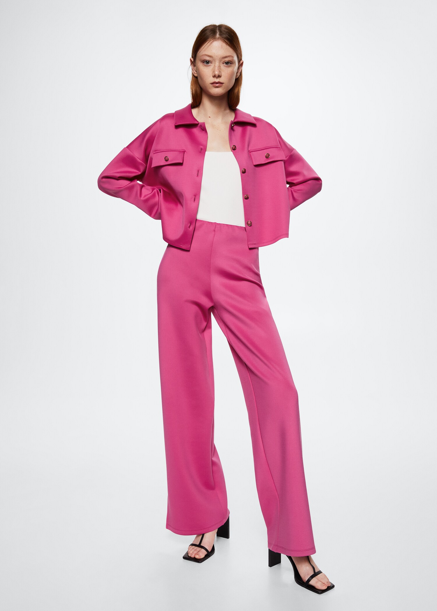 Pocketed jacket - General plane