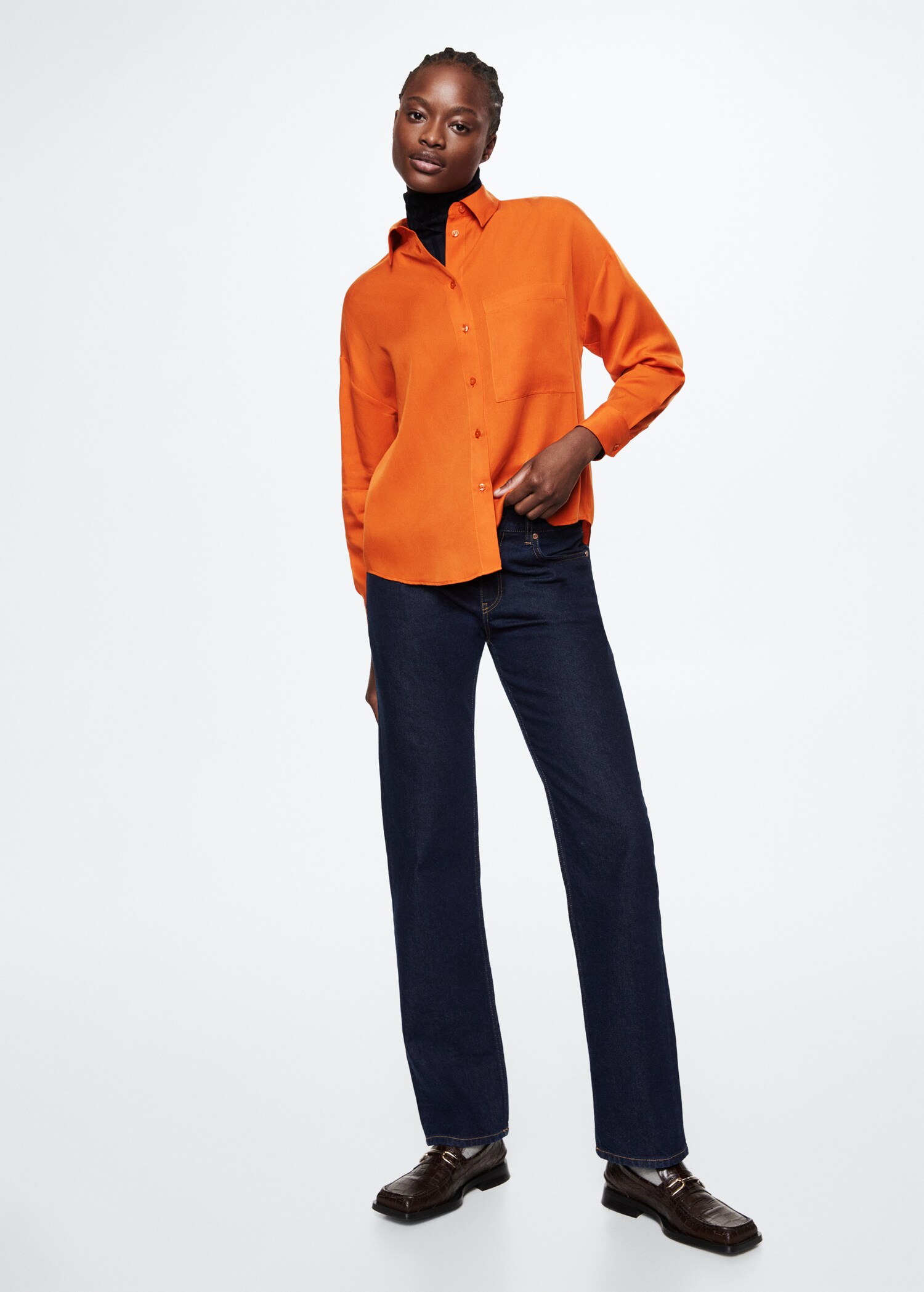 Camisa 100% lyocell - Pla general