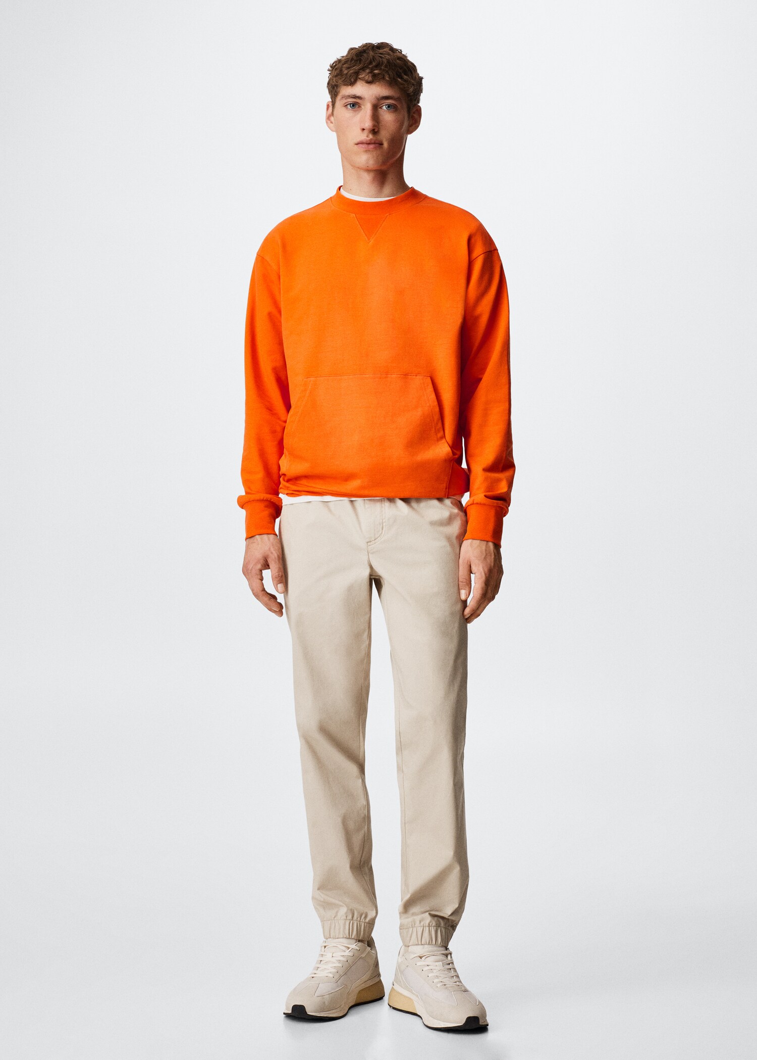 Pocket cotton sweatshirt - General plane