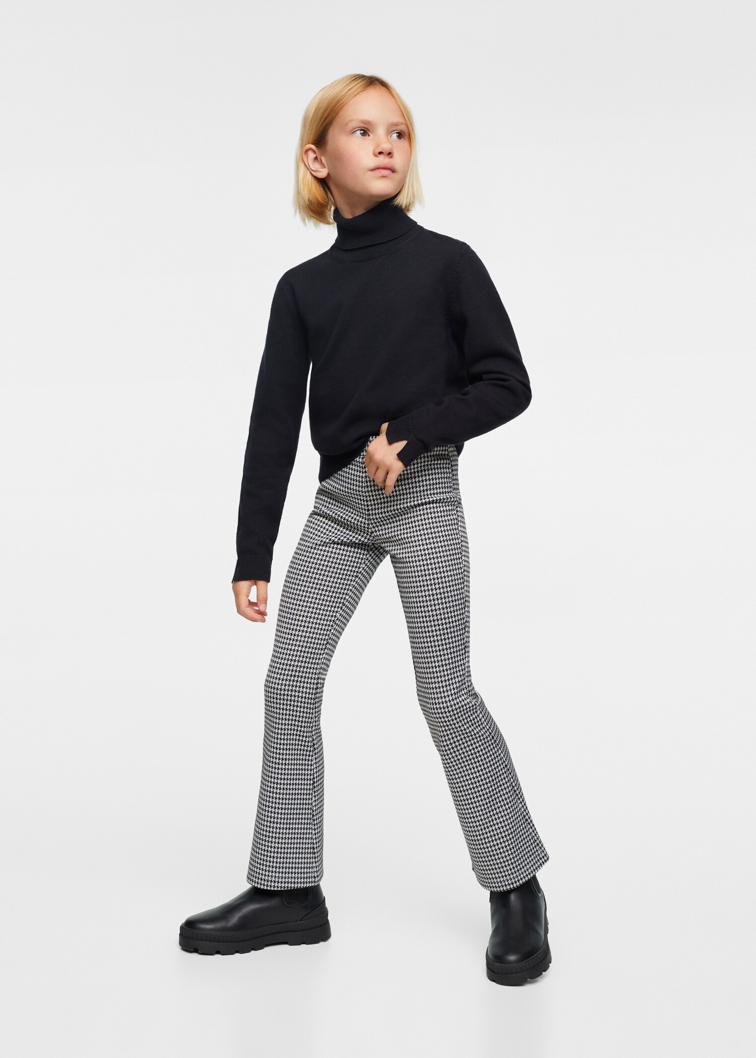 Houndstooth leggings - General plane