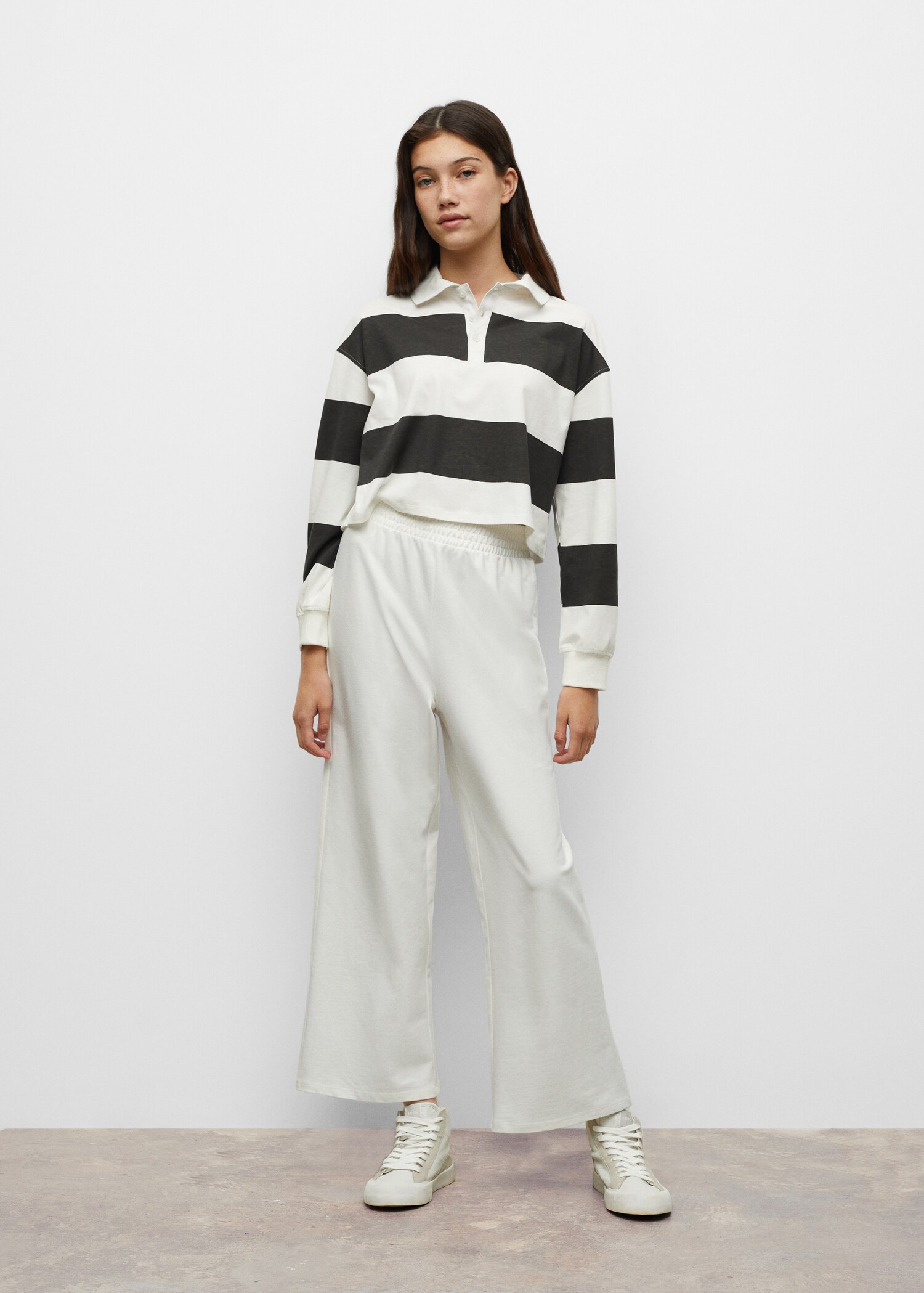 Knit jogger-style trousers - General plane