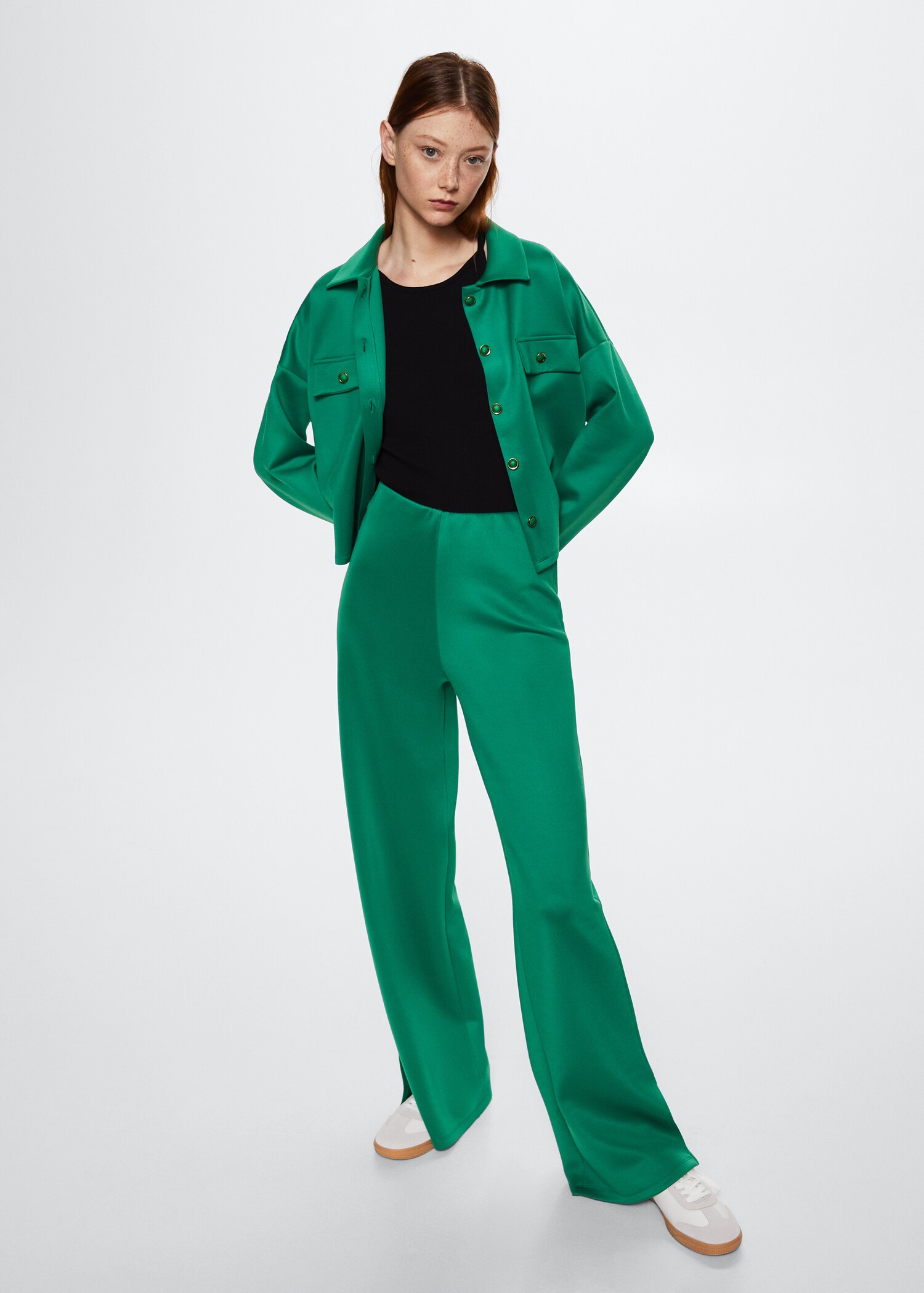 Slit hem trousers - General plane