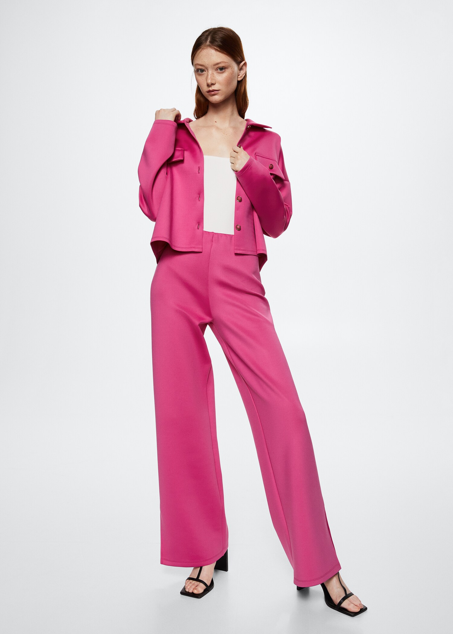 Slit hem trousers - General plane