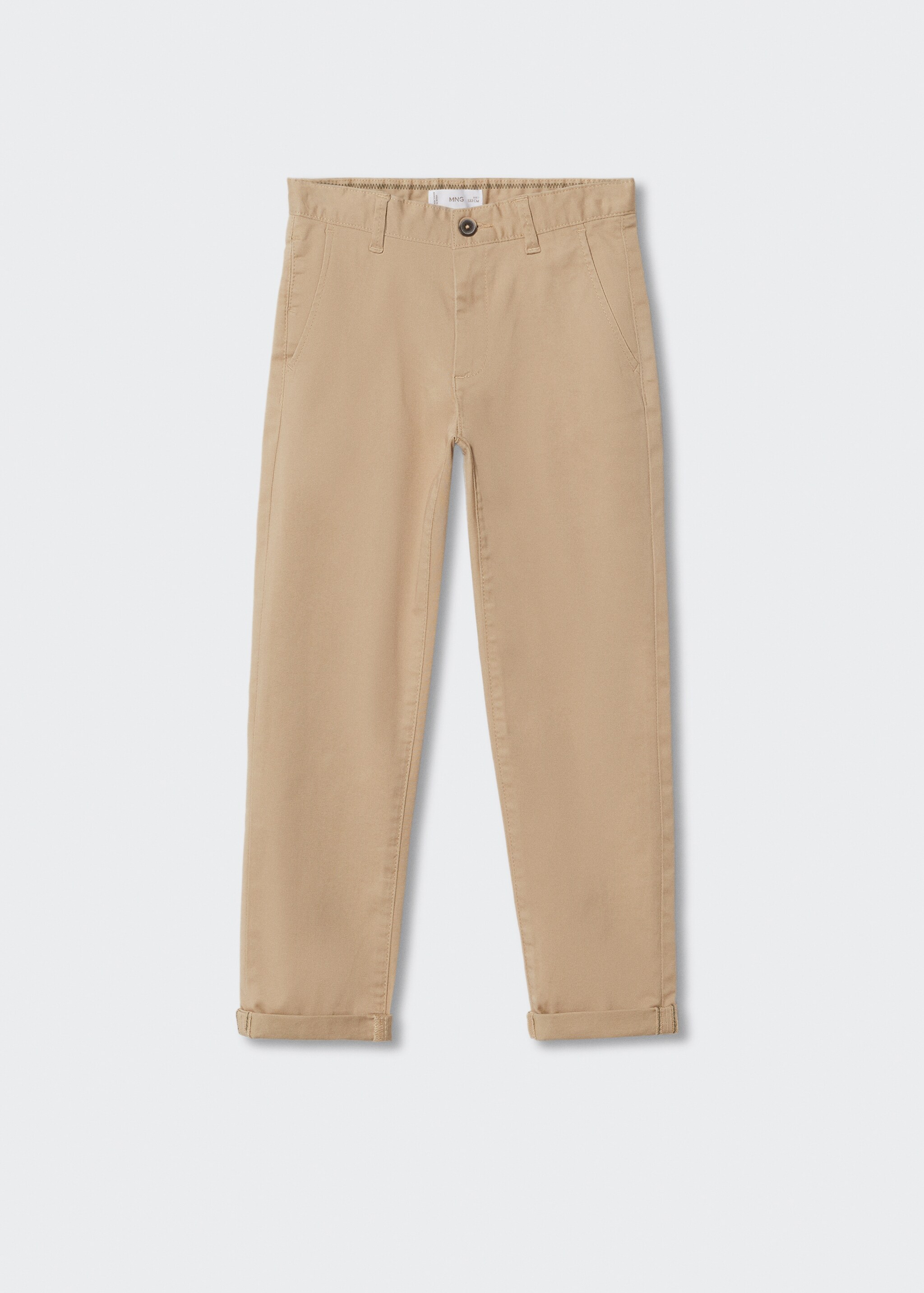 Pantalons xinesos cotó - Pla general