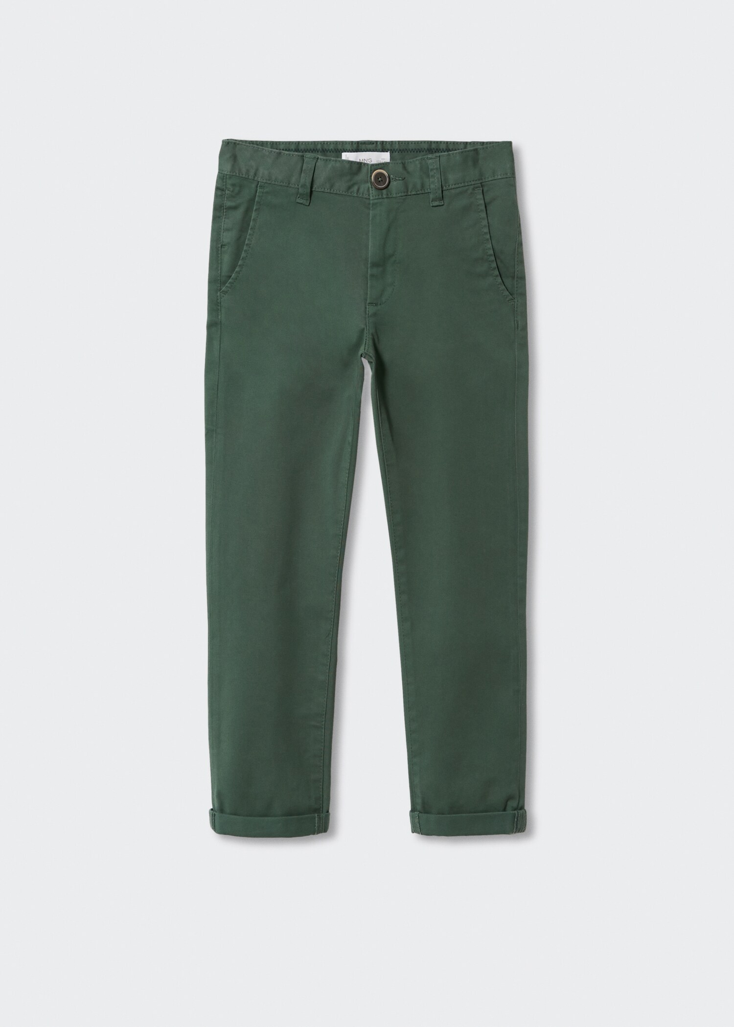 Cotton chinos - General plane