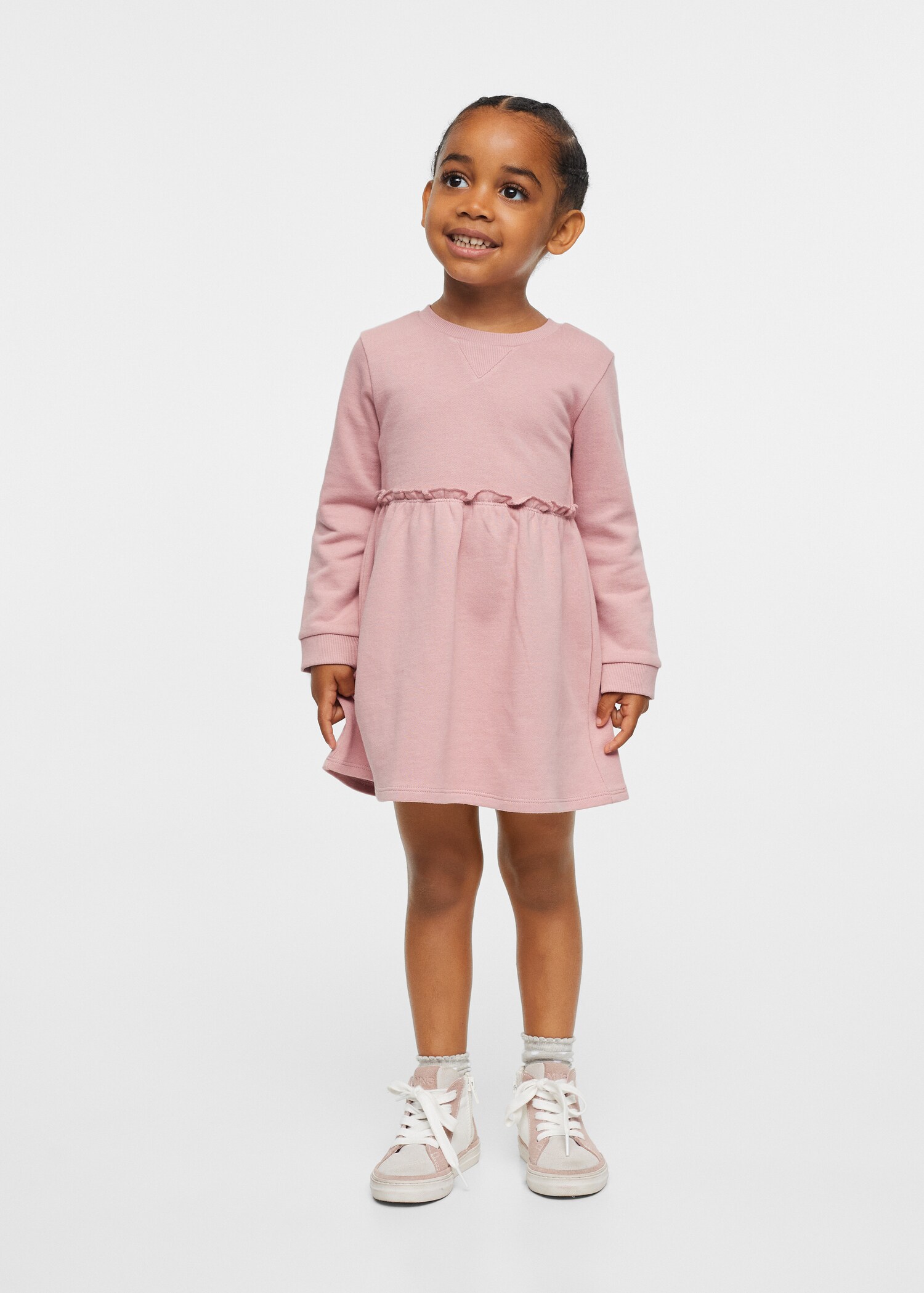 Kleid aus 100 % Baumwolle - Allgemeine Ansicht