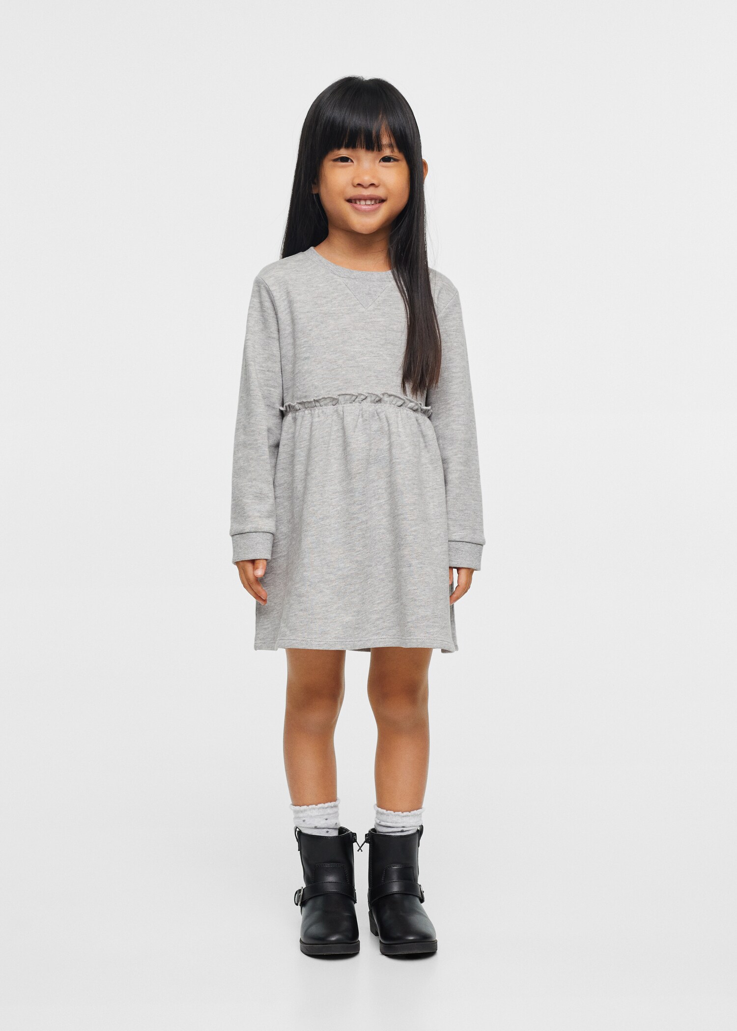 Kleid aus 100 % Baumwolle - Allgemeine Ansicht