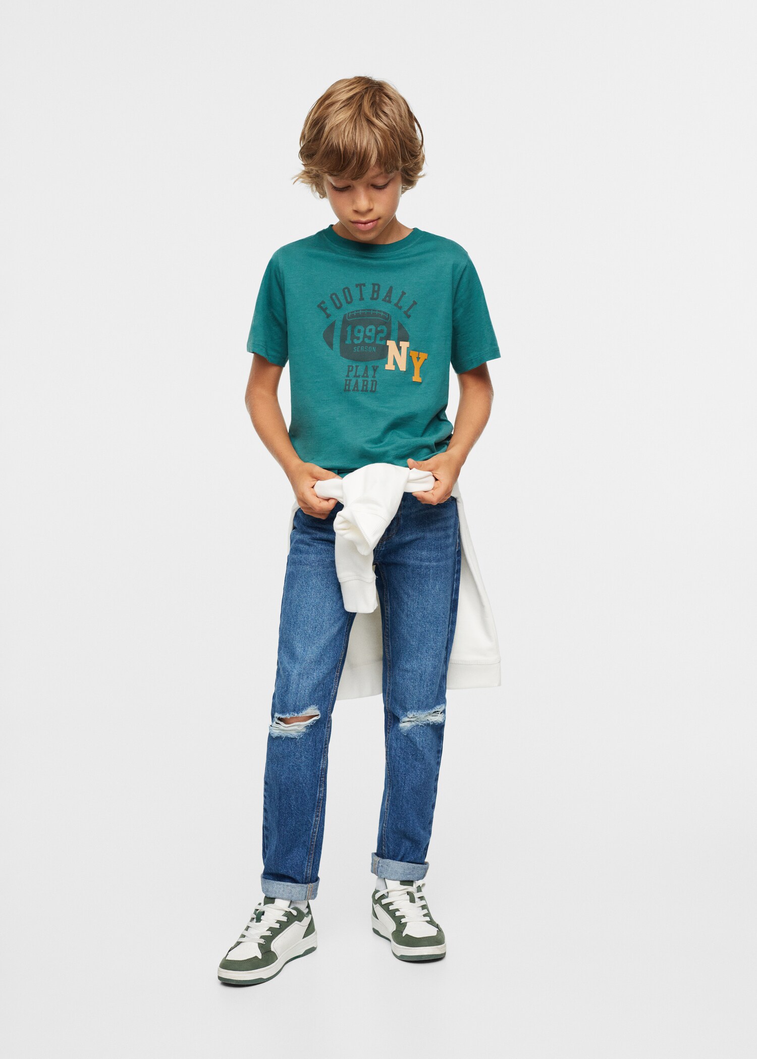 Camiseta estampada algodón - Plano general