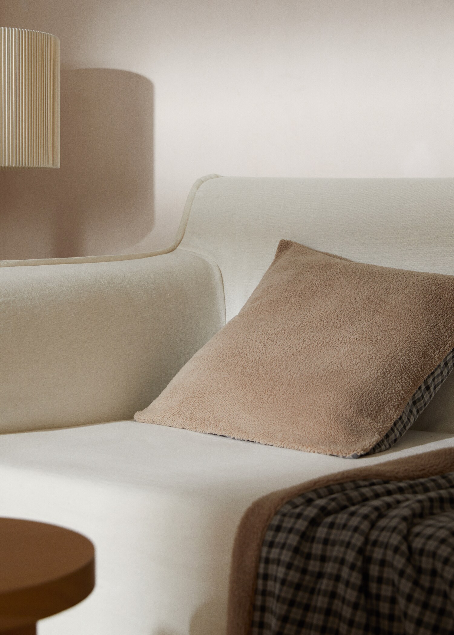 Tufted combined cushion cover - General plane