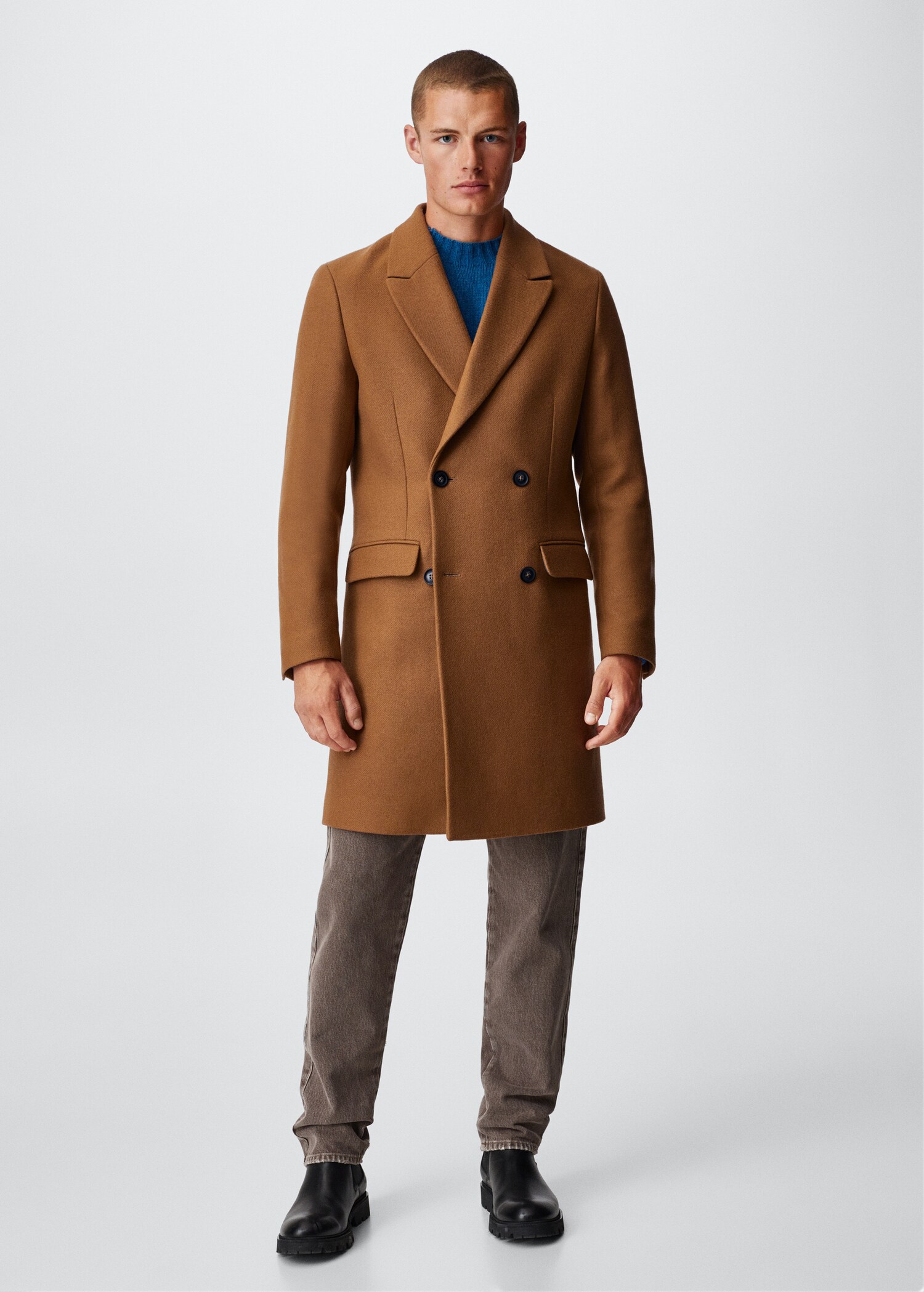 Wool overcoat - General plane