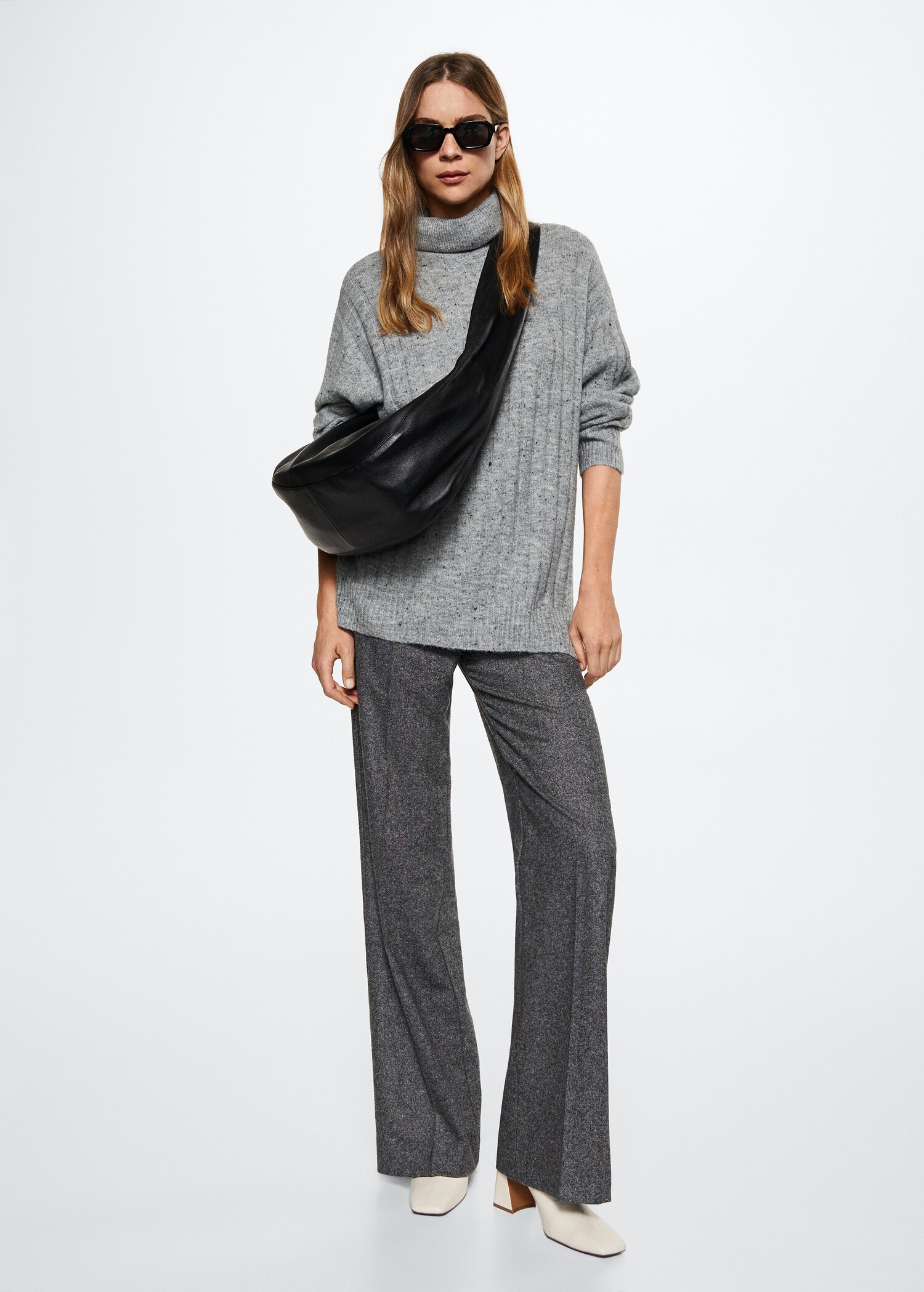 Fleece turtleneck sweater - General plane