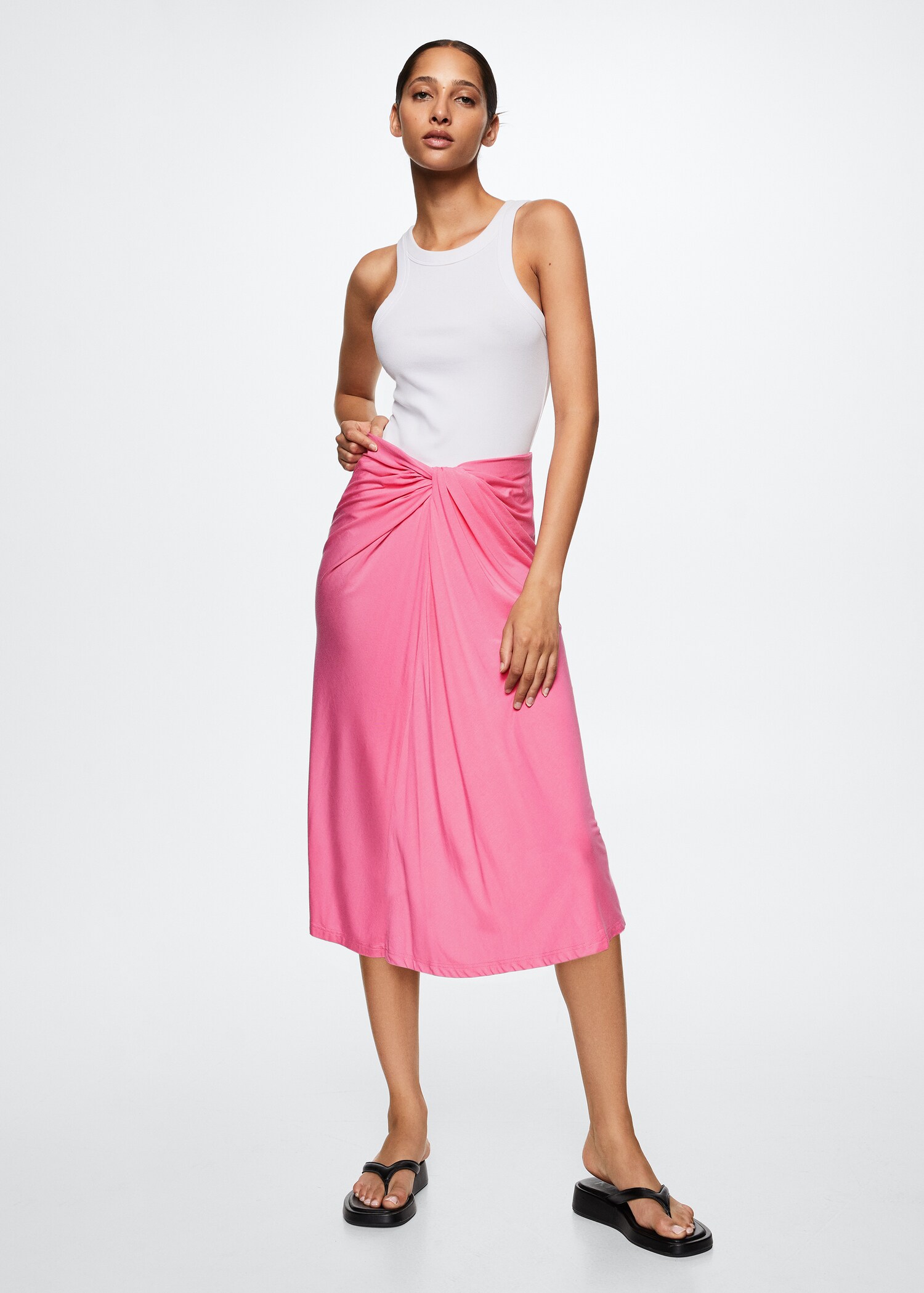 Decorative knot skirt - General plane