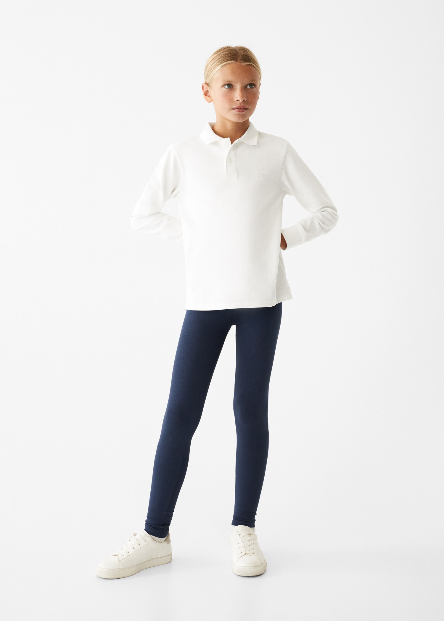 Essential cotton leggings - General plane