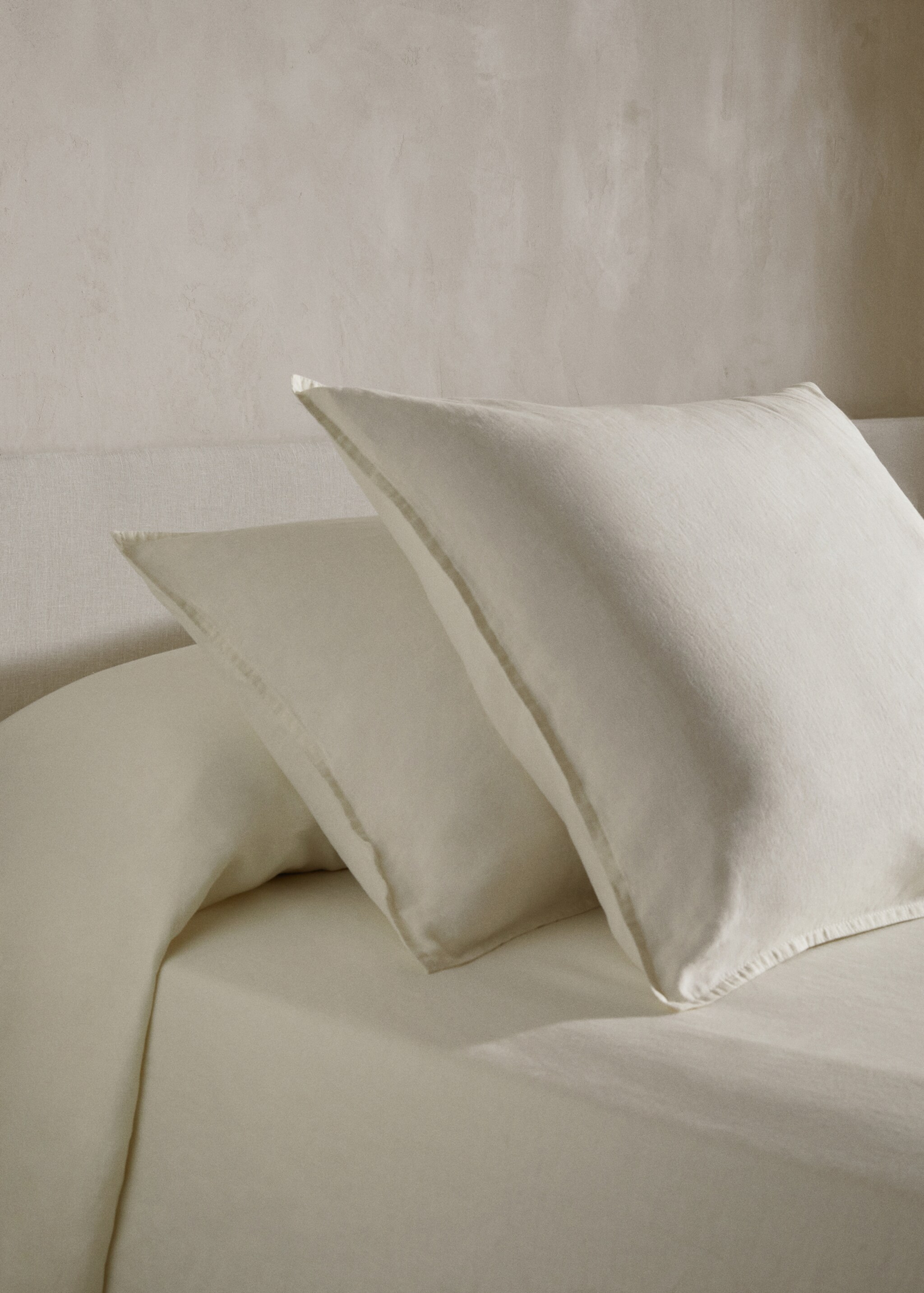 Zestaw poszewek z 100% lnu 60 x 60 cm - Plan ogólny