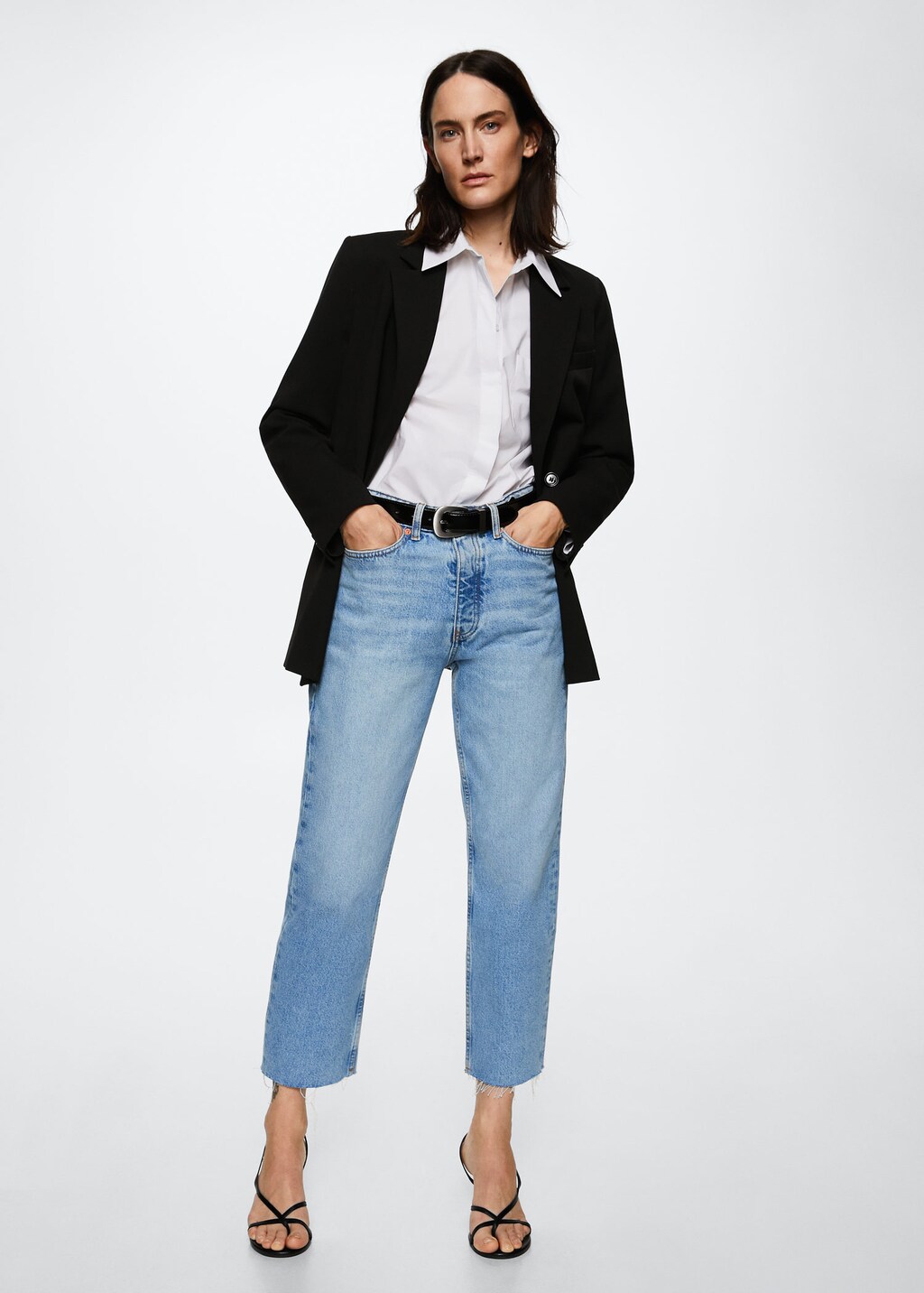 Pantalones vaqueros de mango deals