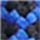 Farbe Blau ausgewählt
