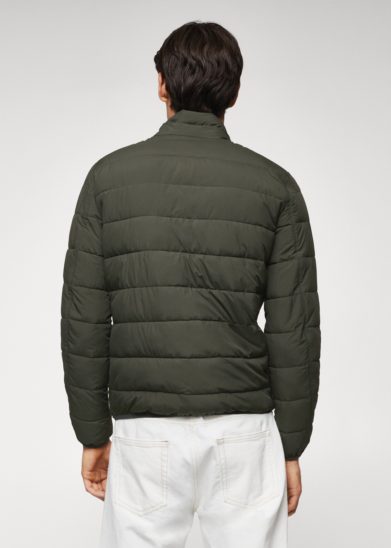 Jaqueta embuatada water repellent - Revers de l'article